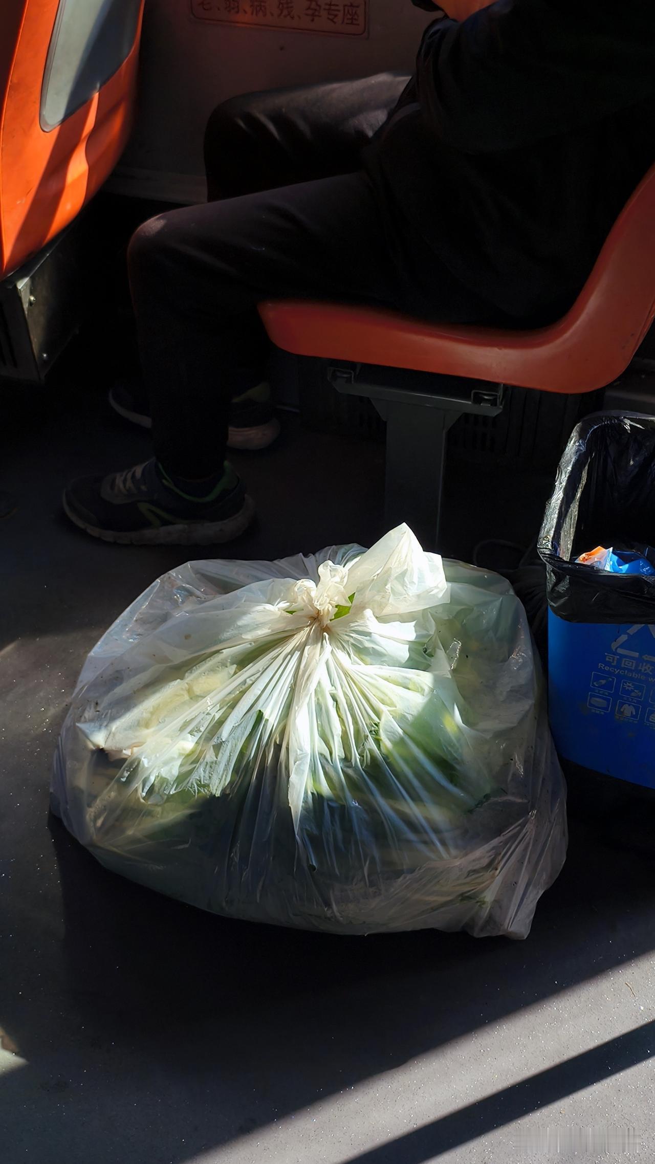 之前刷到好多人吐槽早高峰老年人占着免费乘车额度，慢悠悠坐车去买菜，占座还把菜袋子