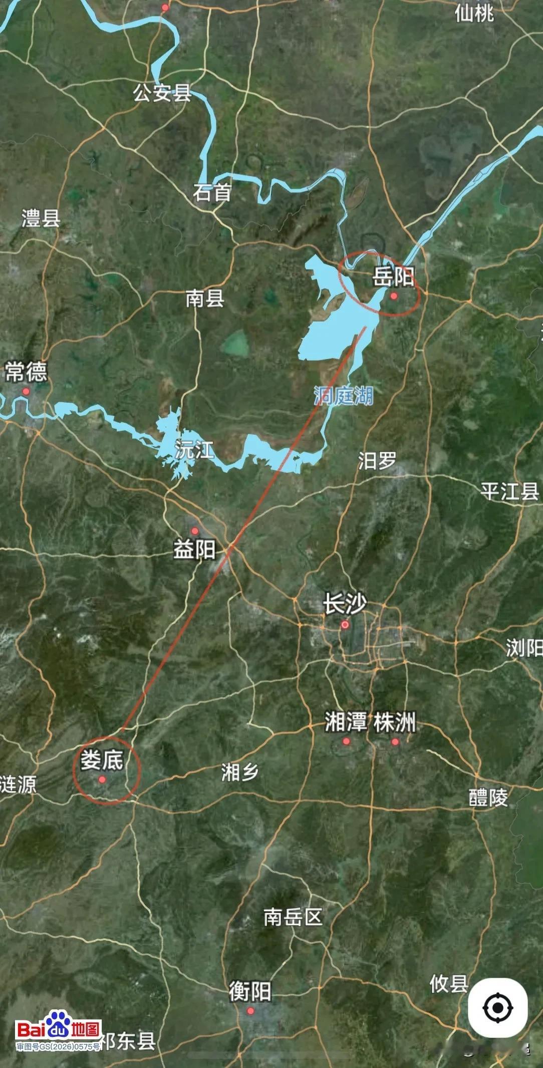 湖南，从娄底市记1到岳阳市2算那个什么吗？
娄底市，总面积8117平方公里，下辖