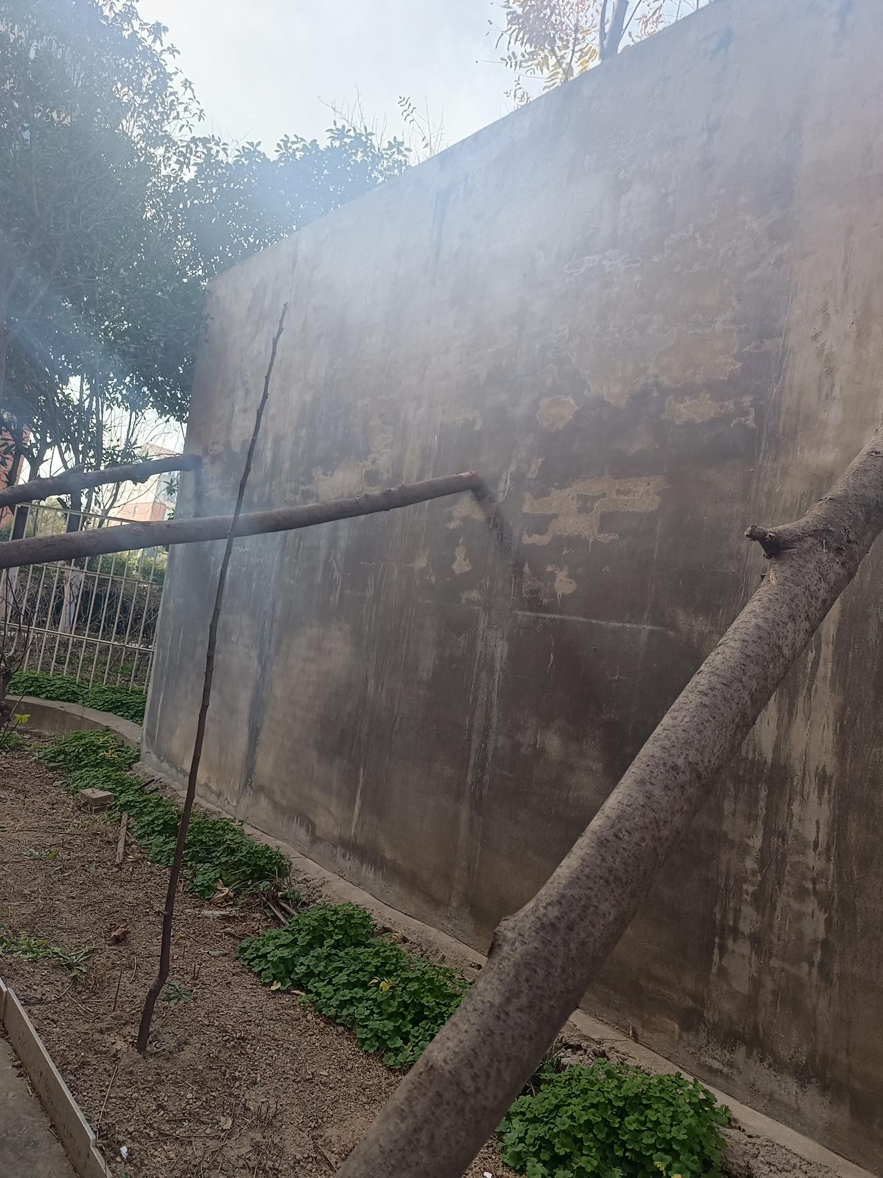 住在这里寝食不安，这可咋办？

大家看看这个图片，这是我们小区里，一户人家害怕变