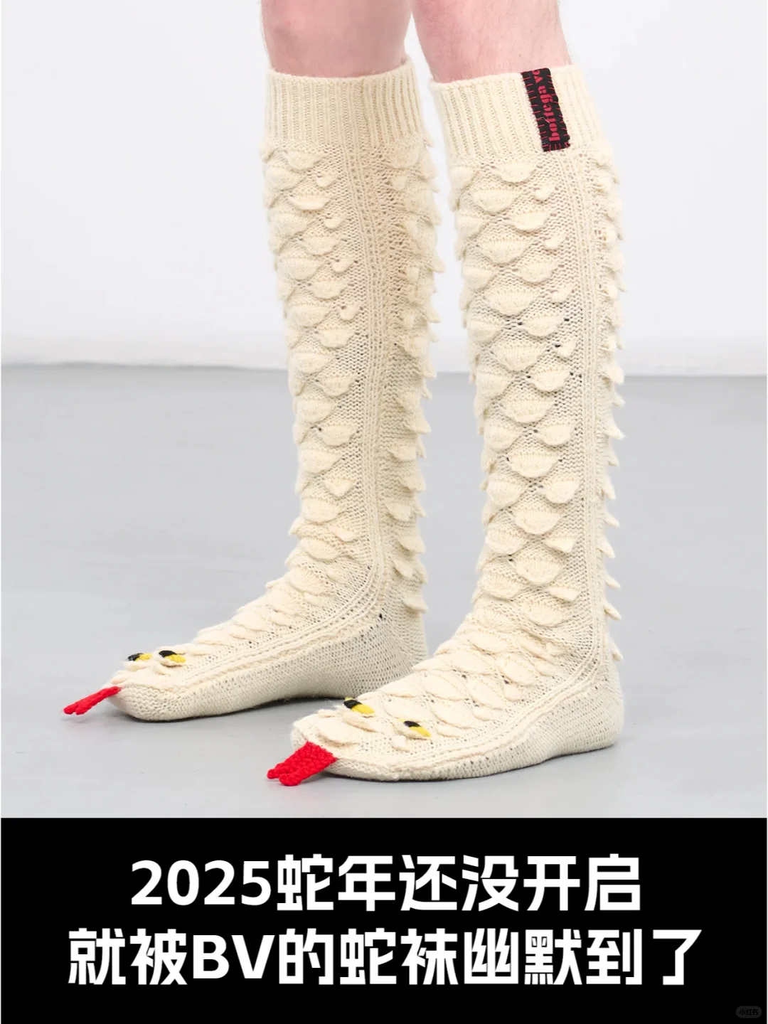 2025蛇年还没开启，就被BV的蛇袜幽默到了