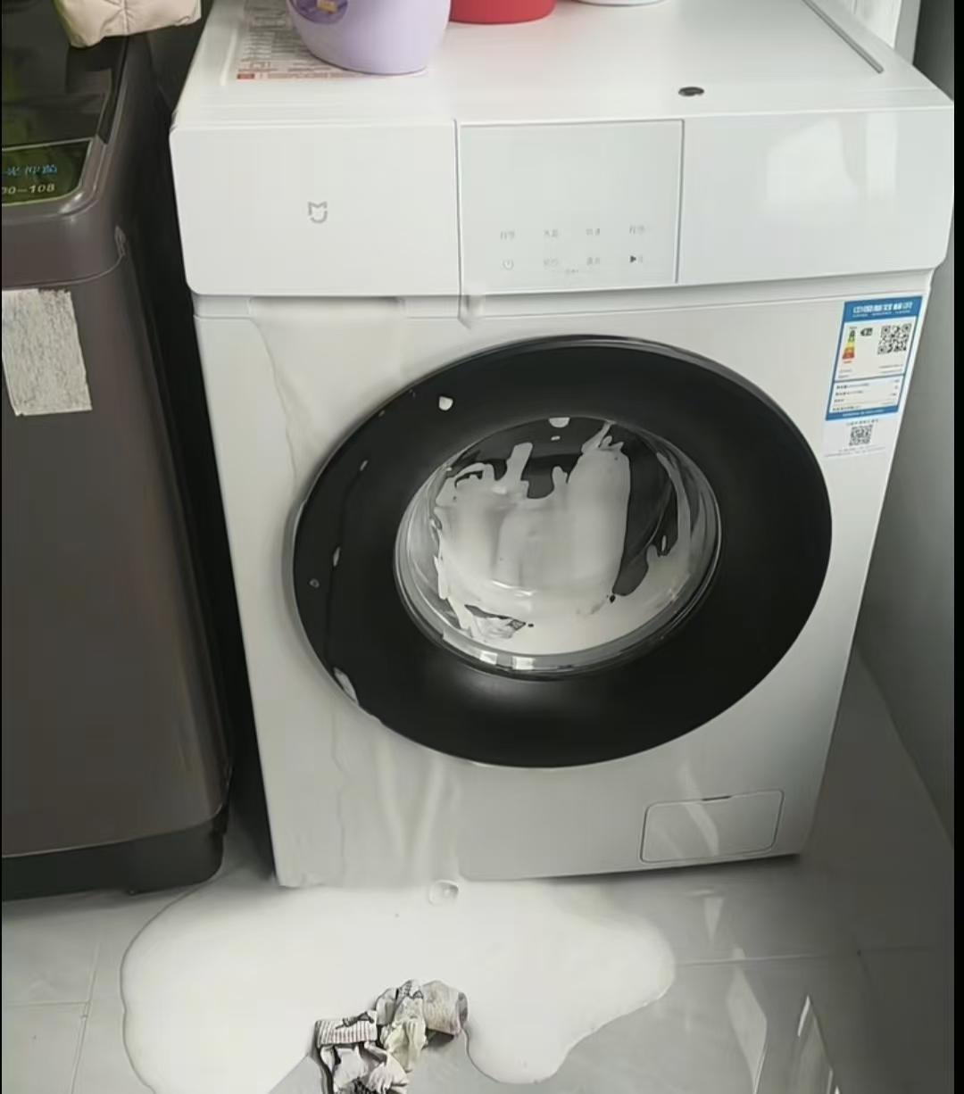 友商又要出洗衣机了吗，刚刚我刷到一个视频，说小米洗衣机断电了，还在转！这种问题倒