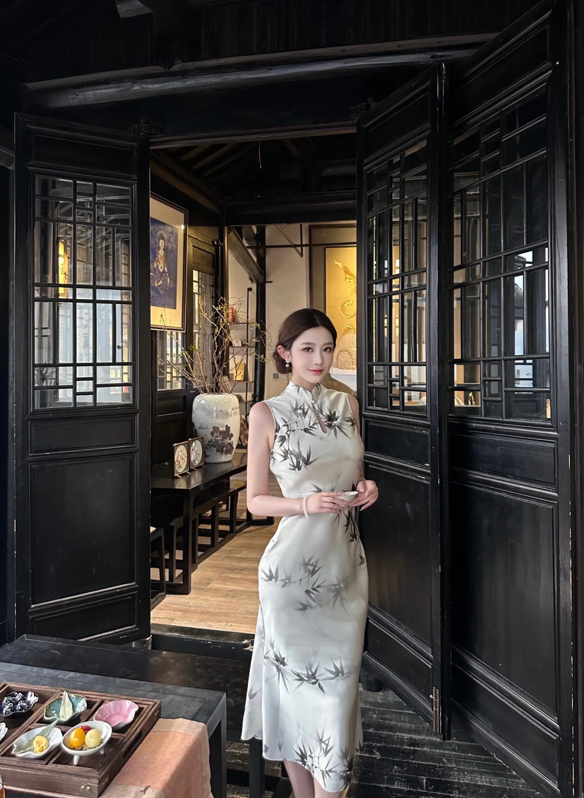 国风旗袍 …🤍。