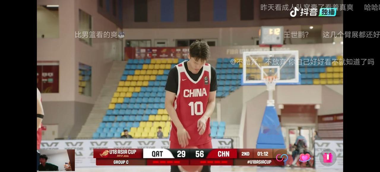 中国成年男篮你们是做了什么才能退步这么多呀？
今天下午亚洲U18的比赛，中国U1