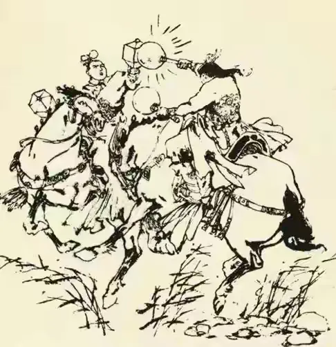 薛刚率领九焰山人马大闹西京，金锤将薛葵一马当先冲向城门口。忽听得身后有...