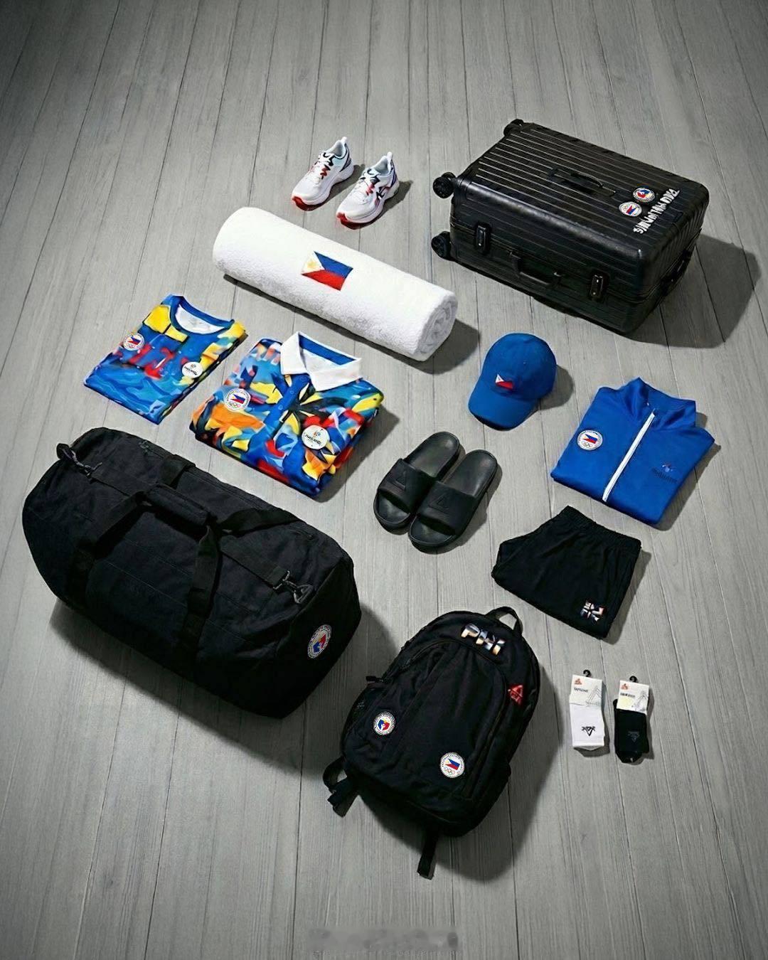 泰国第33届东南亚运动会中菲律宾代表团的装备。菲律宾 匹克 跑步装备