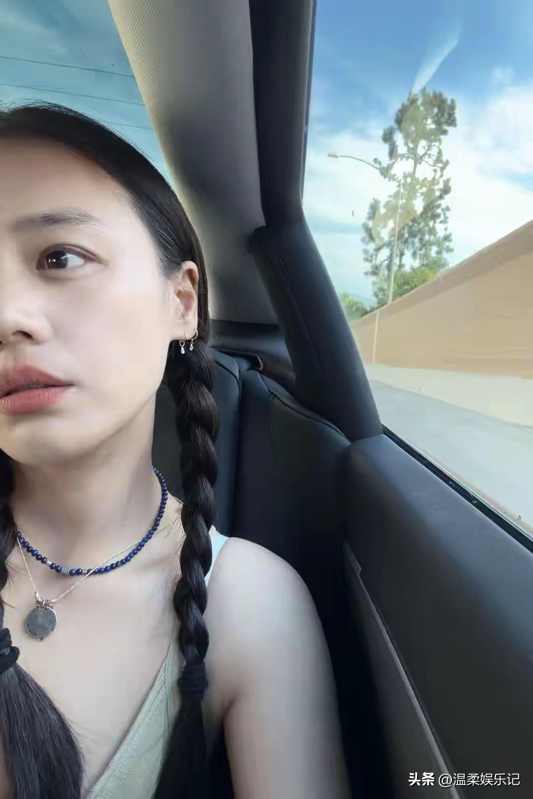 马思纯素颜好漂亮