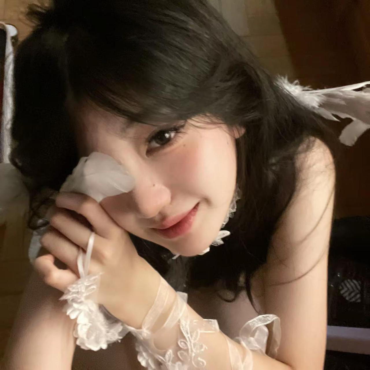 上帝選擇我作為你的繆斯天使天使感 少女感