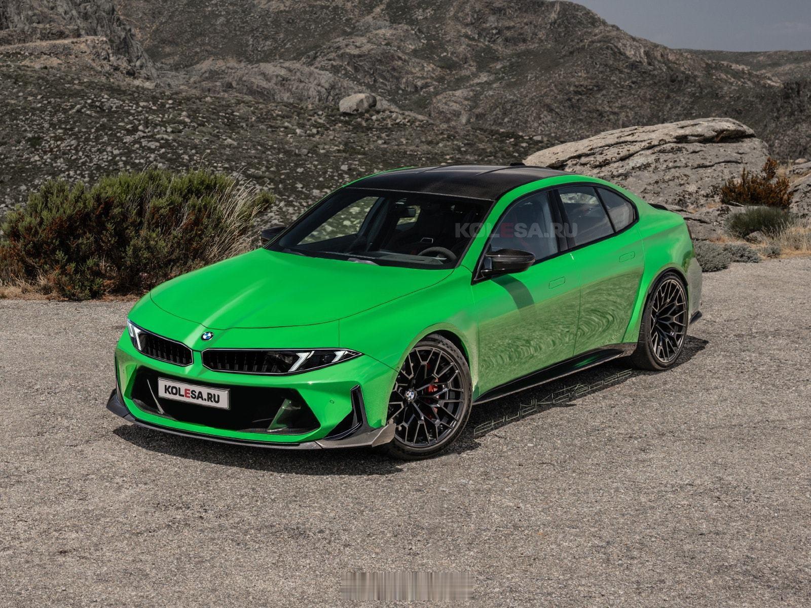 宝马全新纯电宝马M3渲染图 【新车渲染】全新纯电宝马M3渲染图，大家觉得怎么样