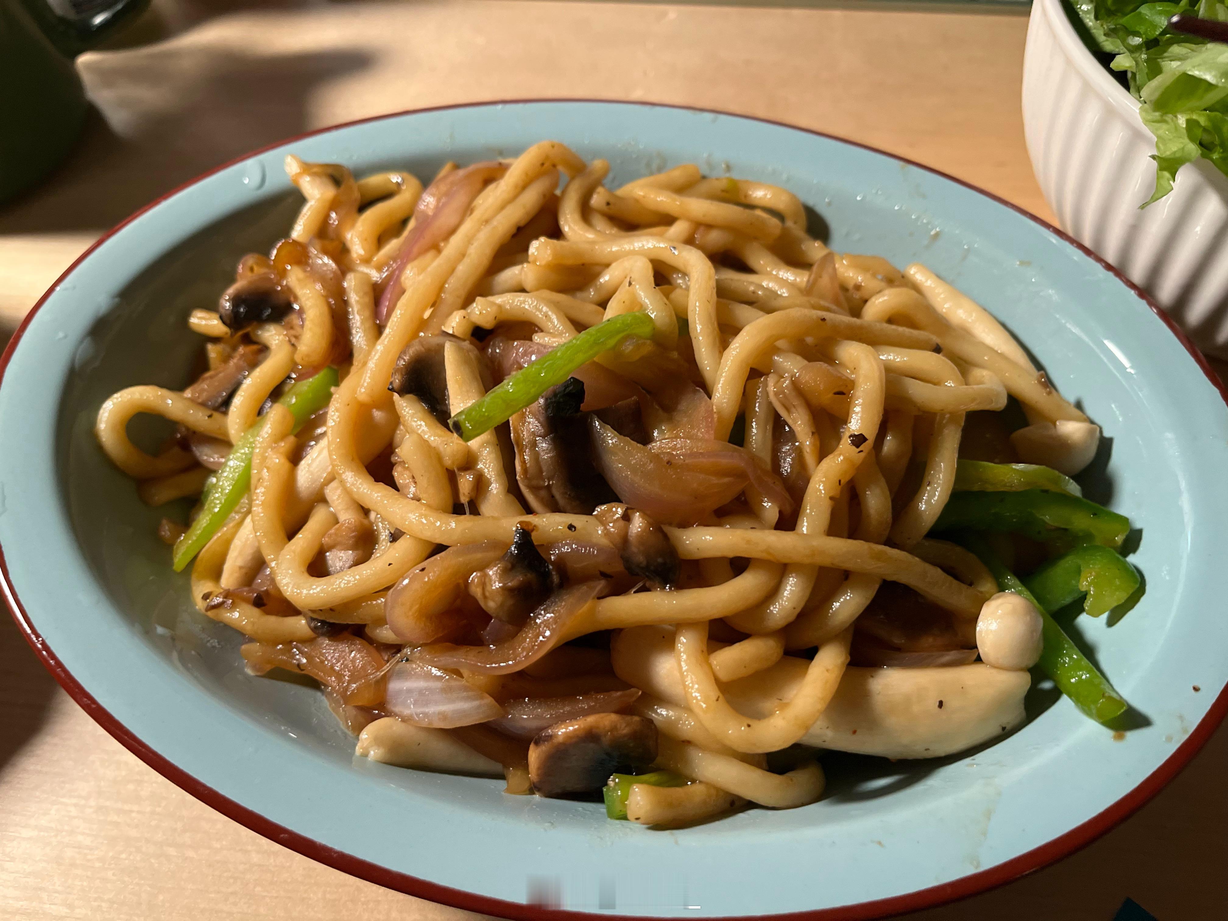我做的炒乌冬，暂封天下第二 