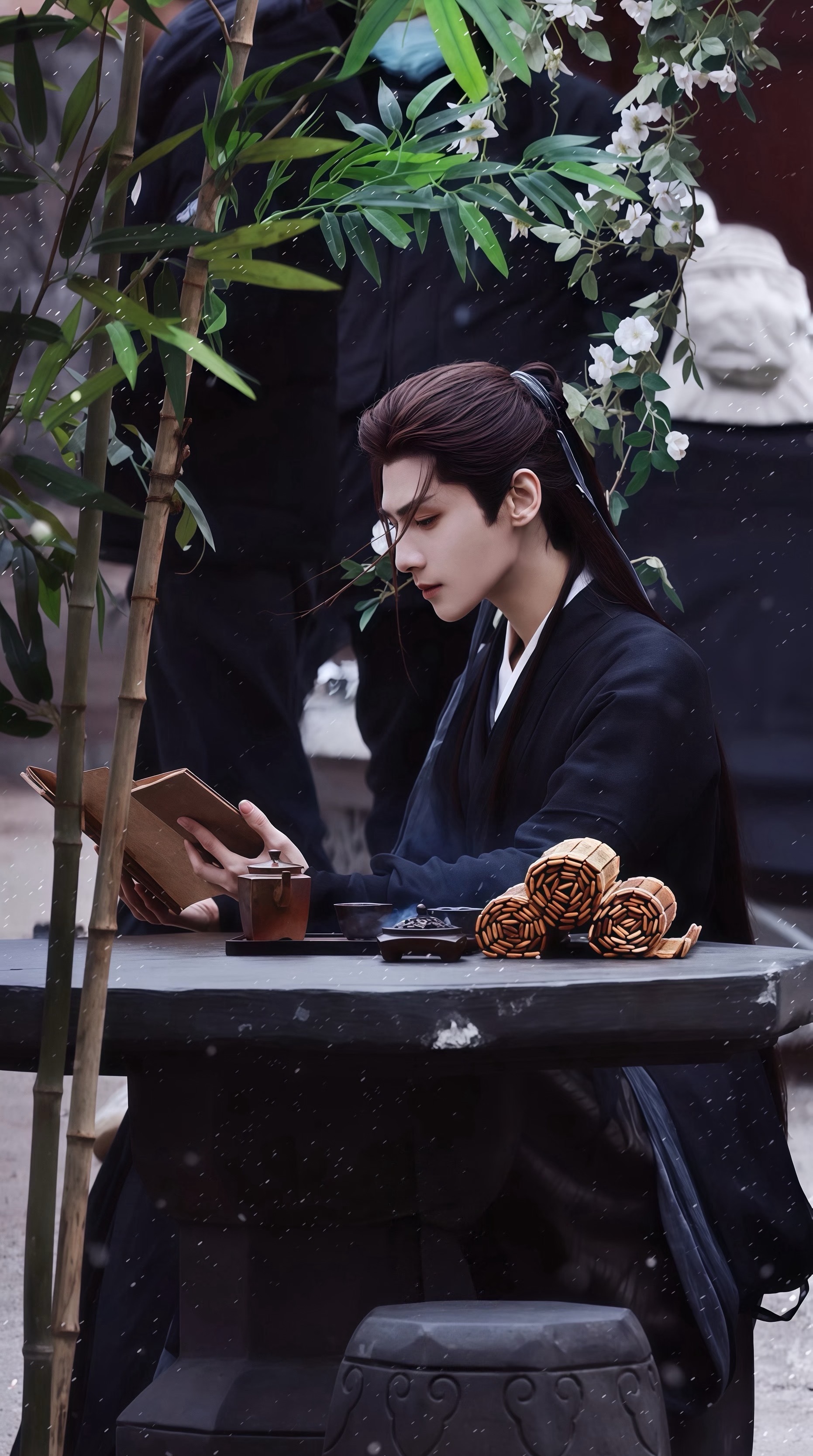 哇塞！罗云熙古装造型一亮相，仿佛是从古画里走出来的翩翩公子爱了爱了！ 