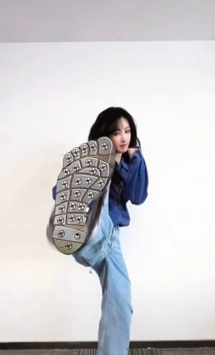 杨紫别笑你也过不了第二关杨紫飞踢好神经的一张图….杨紫[超话] ​​​