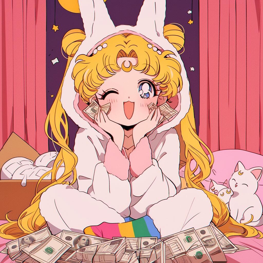 动漫[超话] ｜ 美少女战士      💶“百因必有果，下个富婆就是我”🌟 