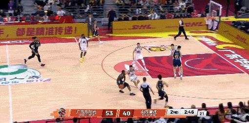 山东这防守，邱彪指导确实该生气……广东男篮vs山东男篮