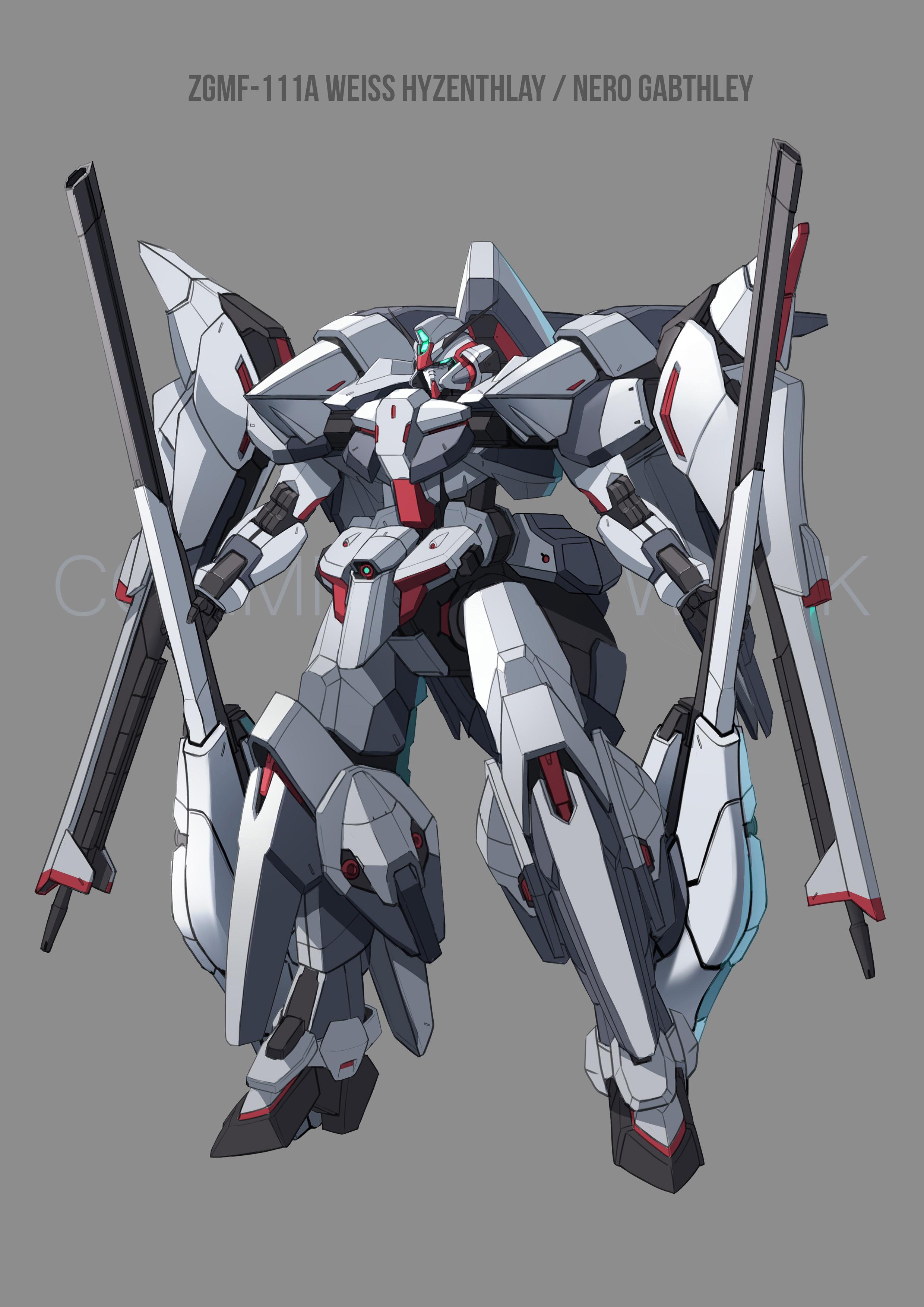 白色海瑟斯雷&黑暗卡普斯利（via KADEJ）高达 ​​​