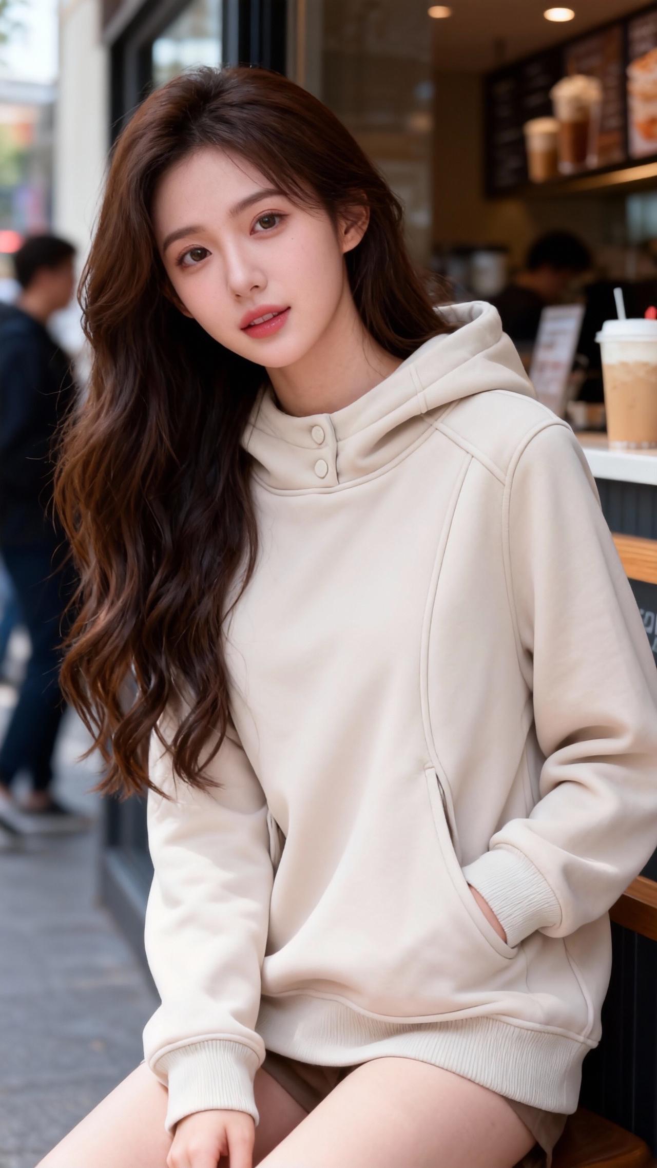 简单卫衣太百搭了时尚穿搭 看过来 卫衣穿搭 显瘦穿搭