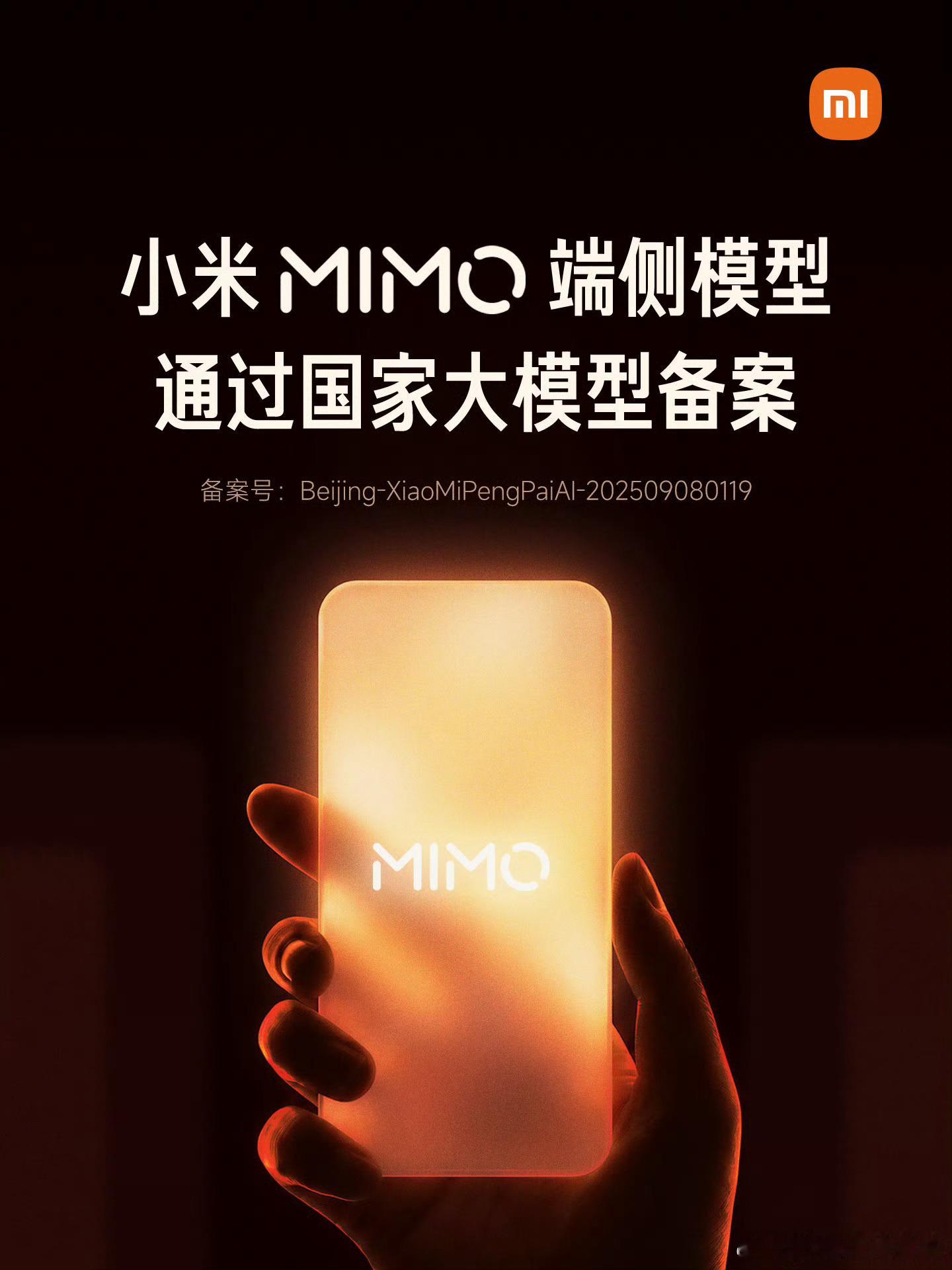 小米MiMo通过国家大模型备案 不说别的就问我什么时候能在手机上用？ 