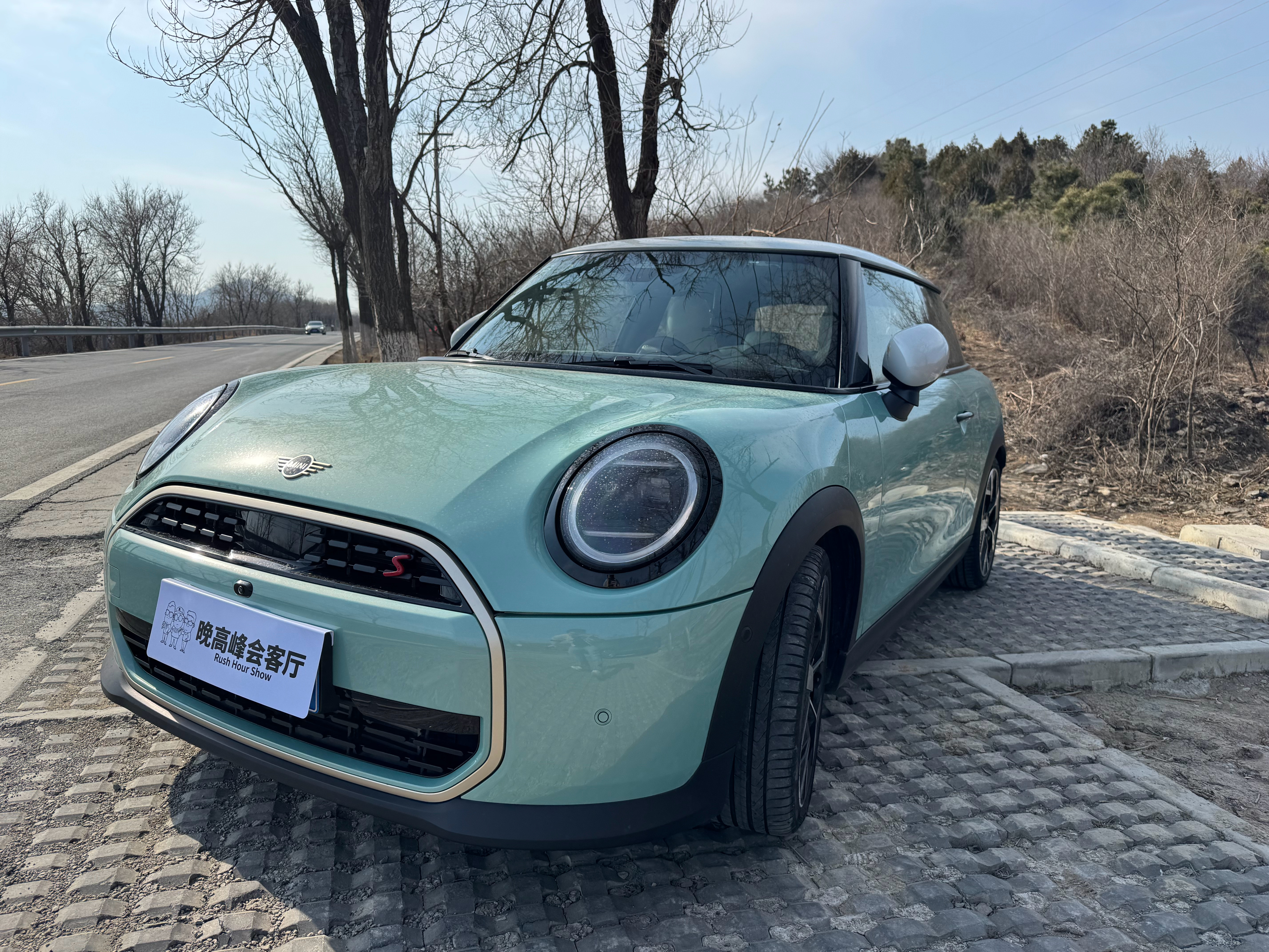 圆圆的真可爱啊宝马mini