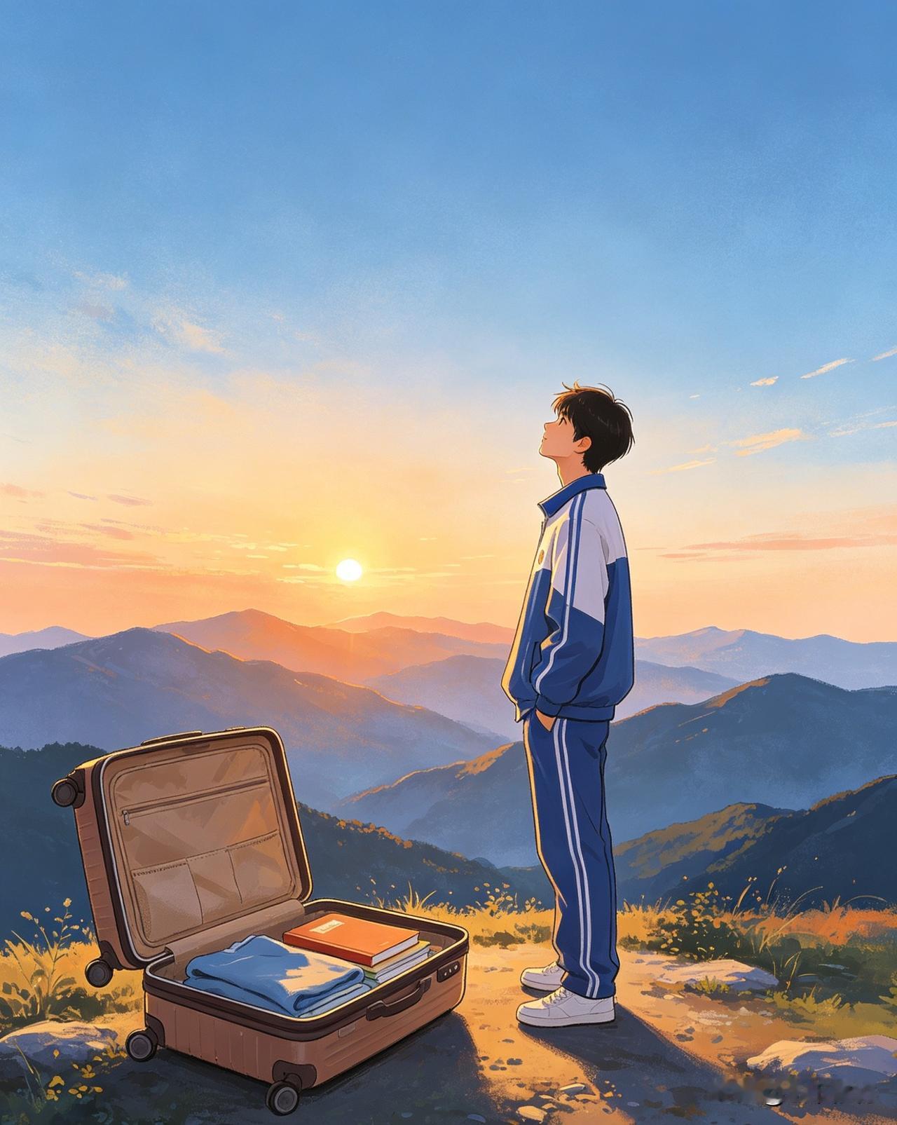 你会说什么

如果只能送给高考生一句祝福，我想对大家说：放平心态放手去闯，你的每