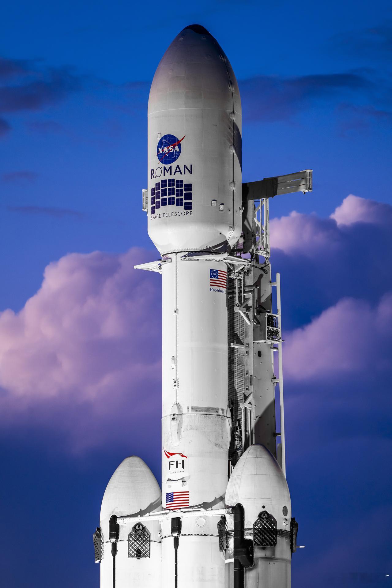 NASA发射了强大的新型罗马太空望远镜美国宇航局新的旗舰天文台于周日从佛罗里达州
