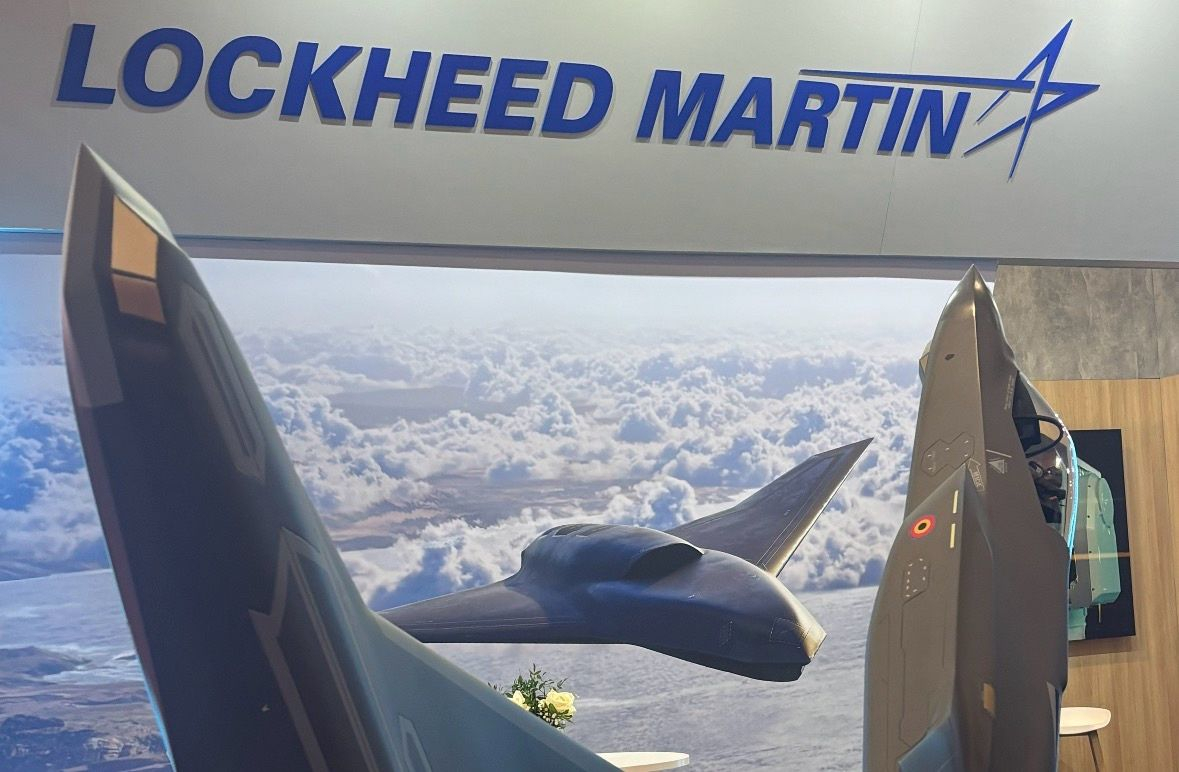 美国洛克希德·马丁公司在2026布鲁塞尔欧洲防务展 （BEDEX） 上展示了其“