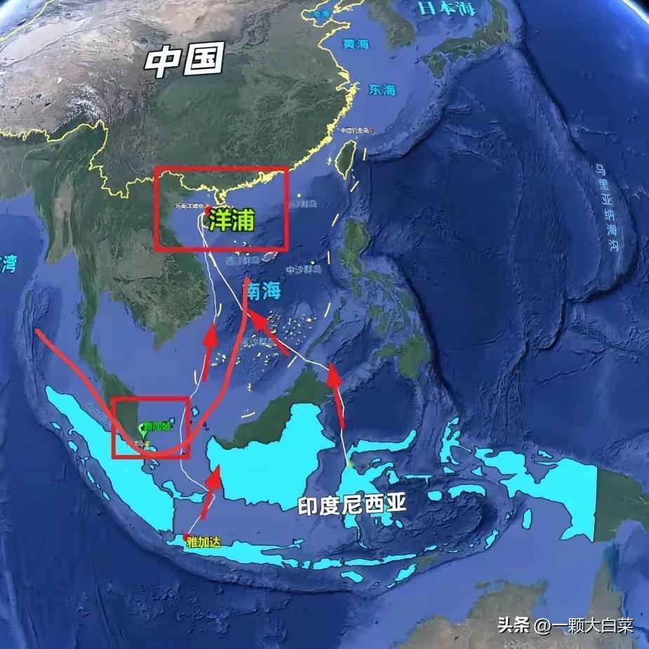 洋浦港挑战马六甲？不是绕路，是把饭碗端在自己手里。

不少人纳闷：去欧洲、中东的
