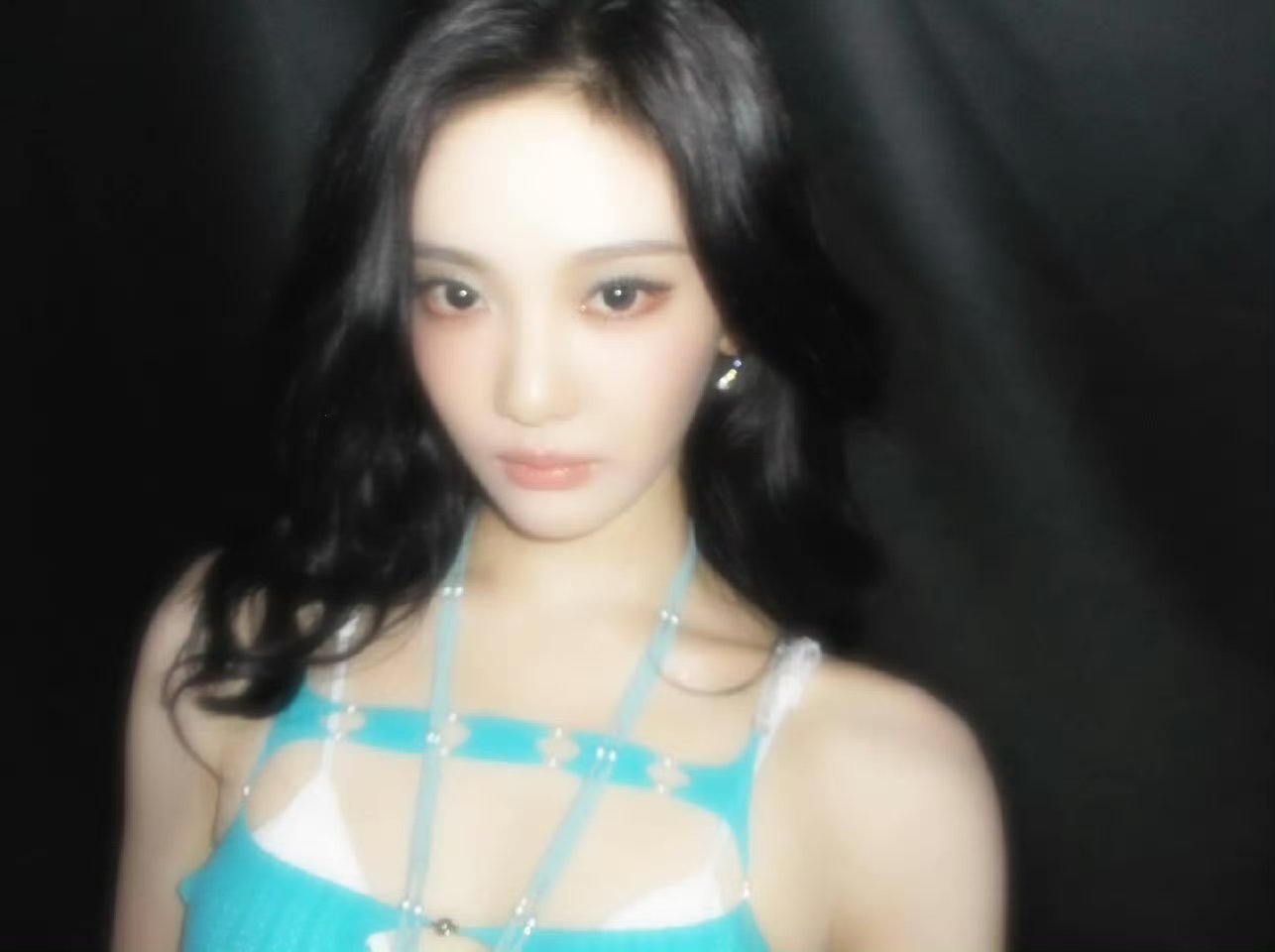 宁艺卓这场造型也太美了🩵💙人鱼公主 