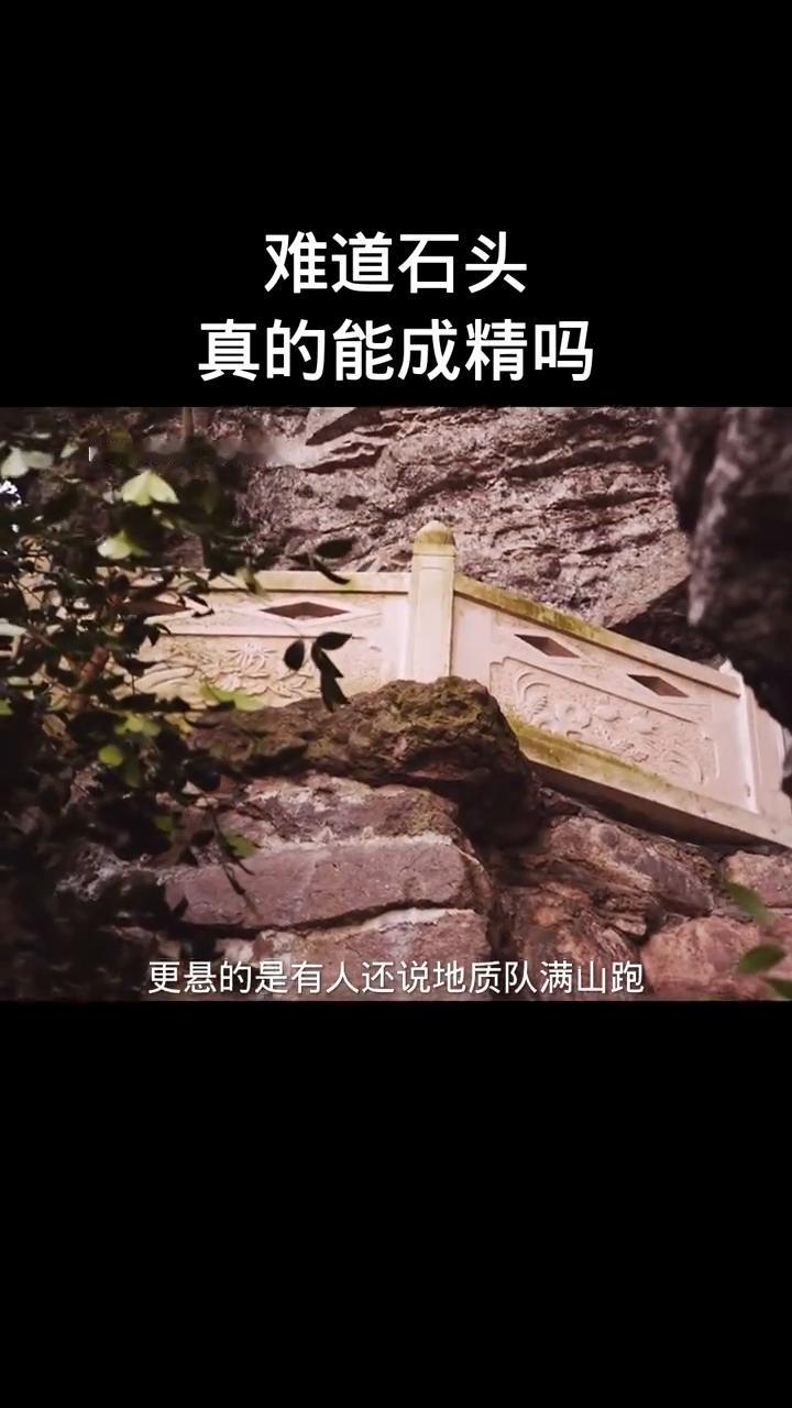难道石头真的能成精吗？
难道石头真的能成精吗？比如湖南山沟里那块像乌龟的大石头，