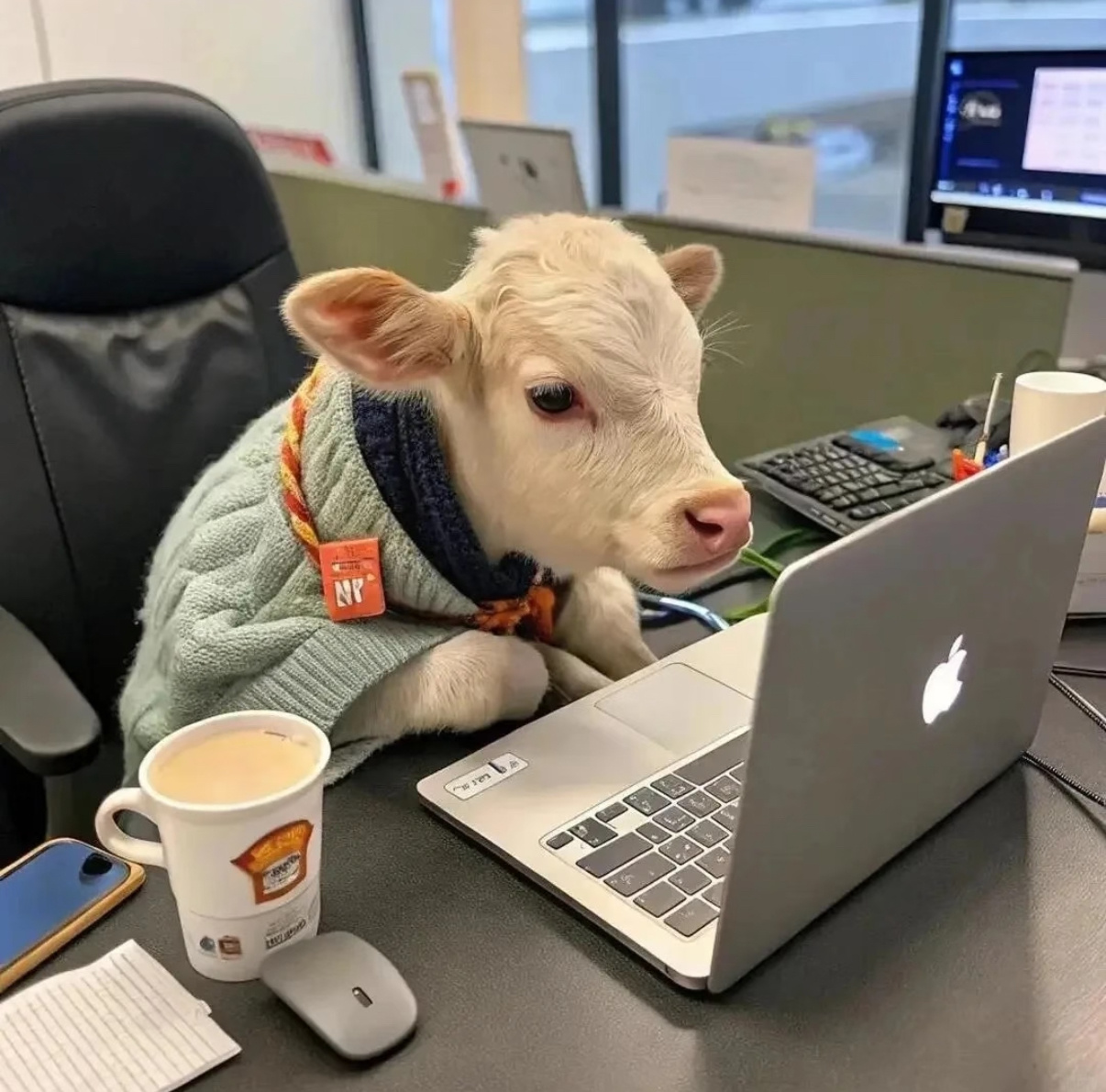 确认过眼神  彼此都是美丽的打工人 