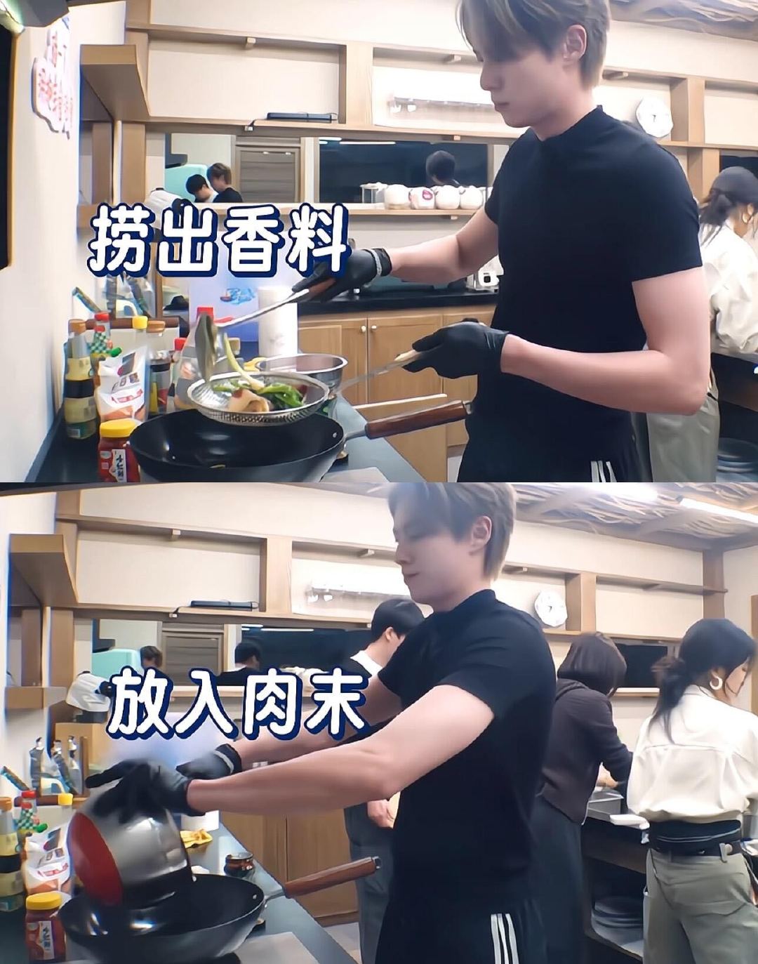 王鹤棣做演员做饭都精彩被王鹤棣厨艺圈粉，备菜调味行云流水，热油一泼香味拉满，认真