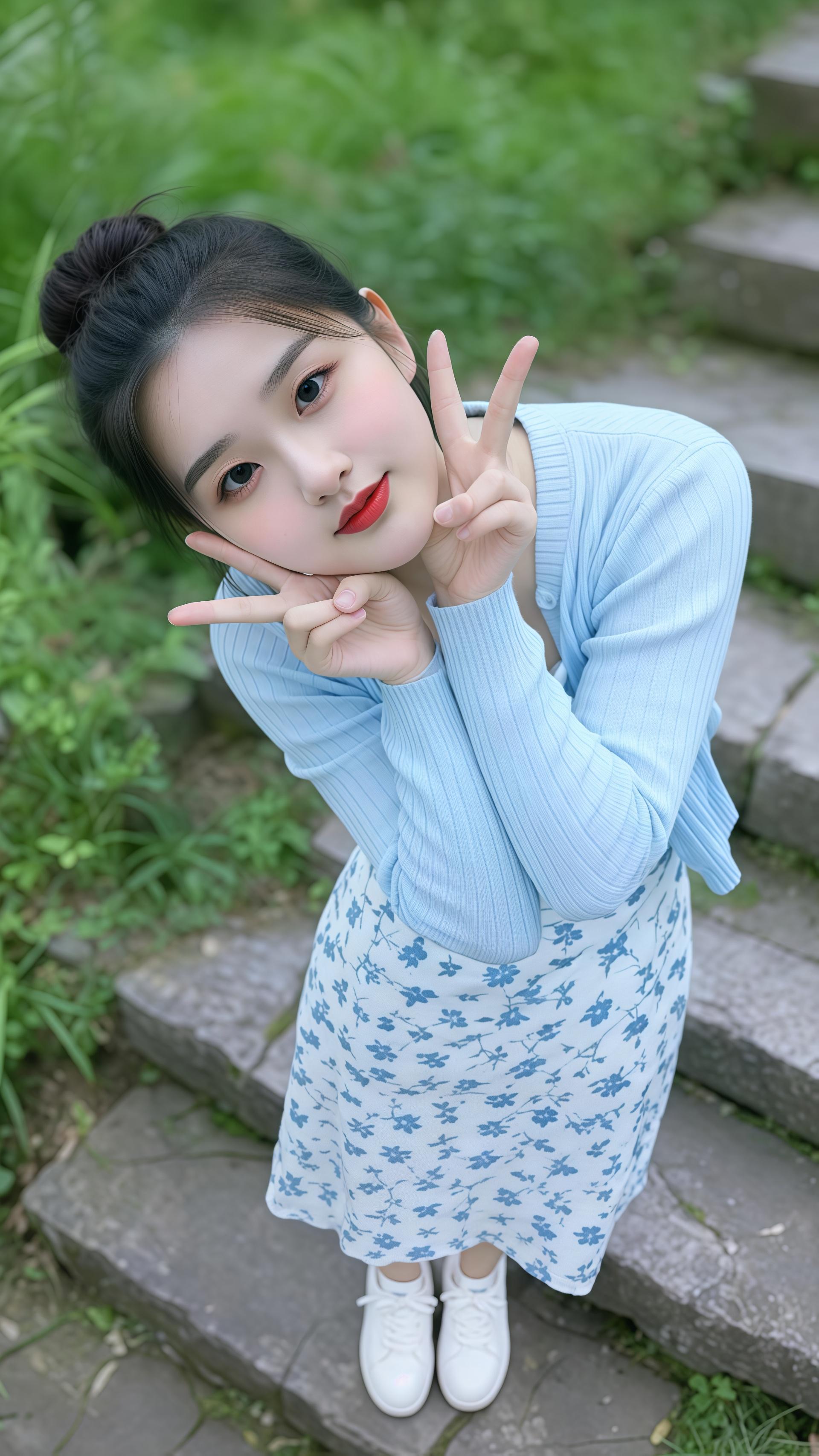 出游穿搭 甜美穿搭 拍照姿势 我要上热们 ࿆甜࿆美࿆女࿆孩࿆