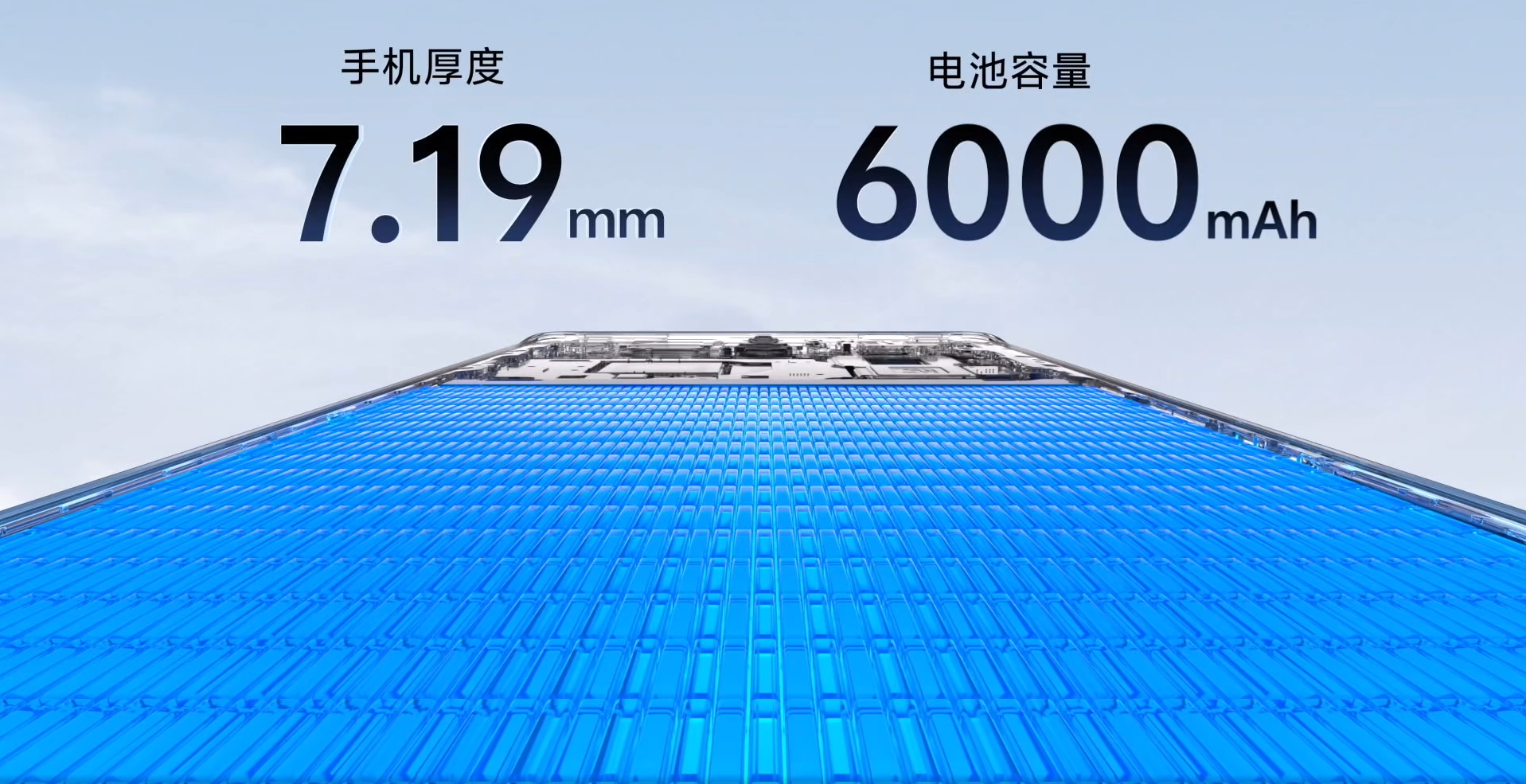 #vivoS19发布会# 太离谱了，7.19mm的厚度蓝厂塞下了6000mAh 