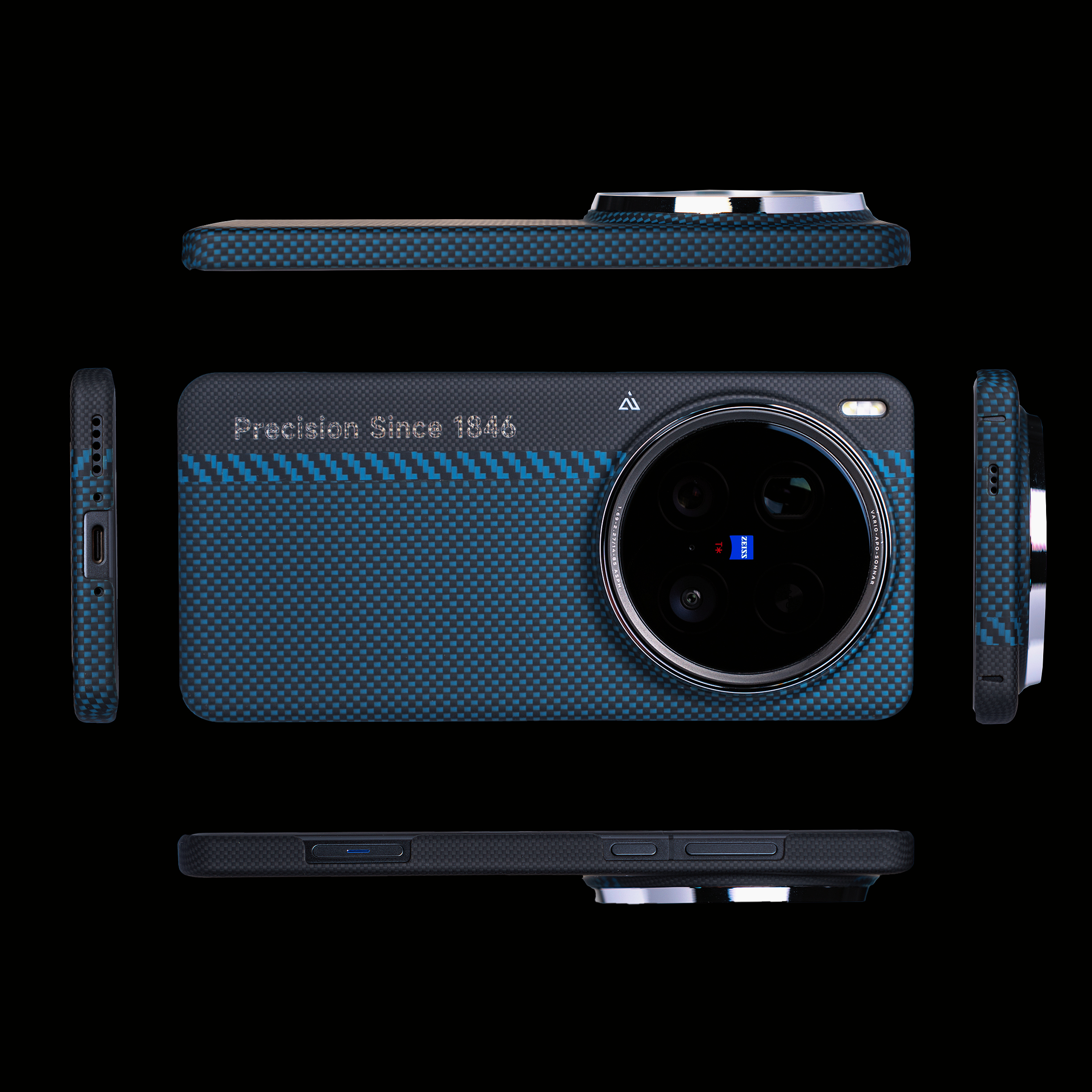若影若现的蔡司经典语句：Precision optics since 1846凝