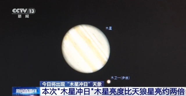 最亮时刻！今日将出现“木星冲日”天象
