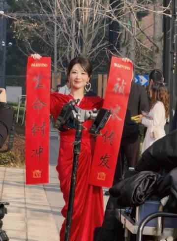 杨紫举对联宣传两部新剧杨紫粉丝过年春联找到了 杨紫举对联宣传两部新剧《生命树》《