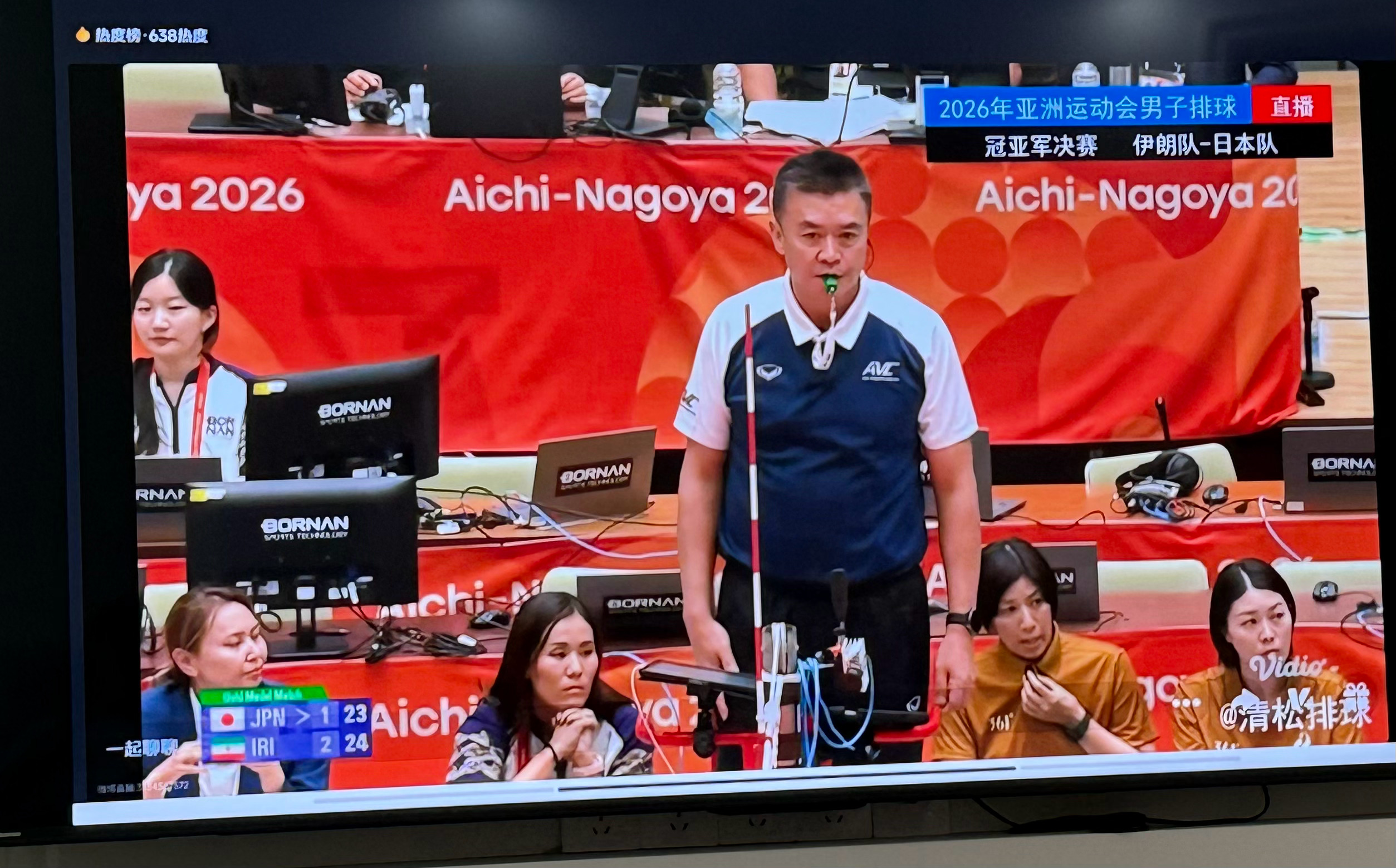 亚运会 伊朗🇮🇷男排3-1战胜日本男排，获得2026年名古屋亚运会冠军🏆 