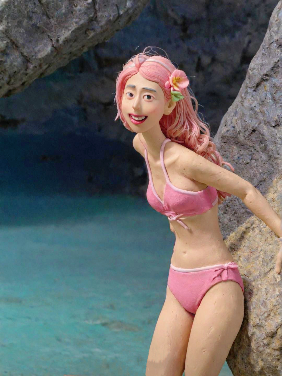 这个粘土滤镜真有点给我丑笑了哈哈哈 ​​​