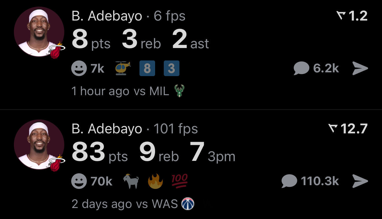 已经预料到了，上场刚砍下83分后，这场但凡打得“普通”一点，就会有人开始冲他。拜