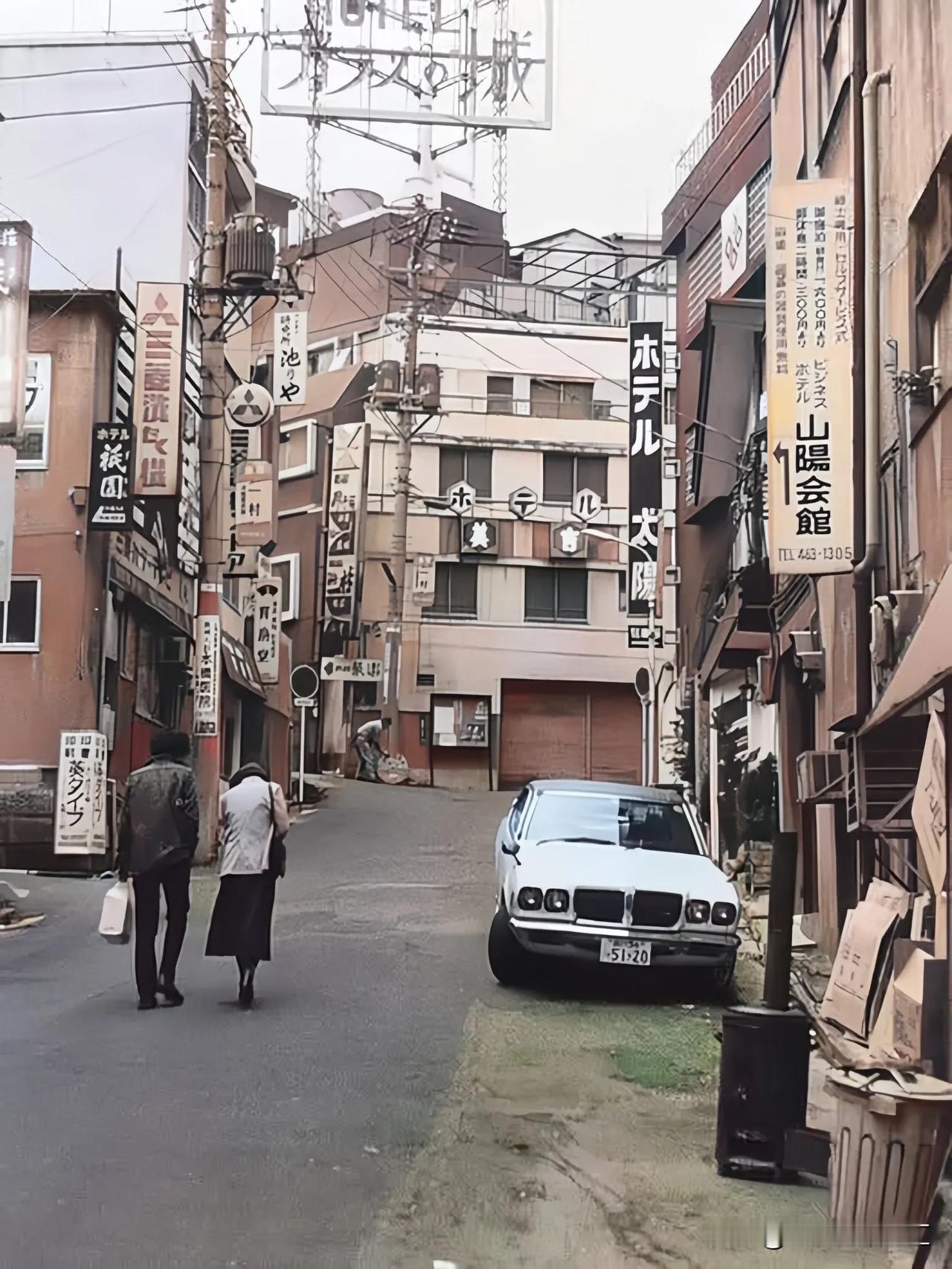 1970年，日本东京涩谷街景