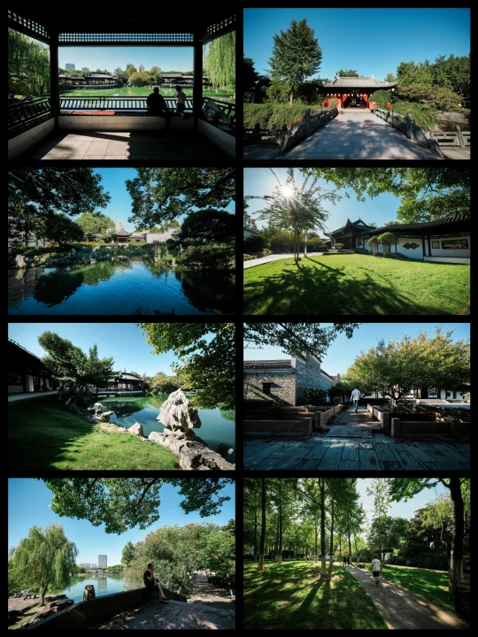 索尼直出｜超广角镜头下的宁波月湖（一）