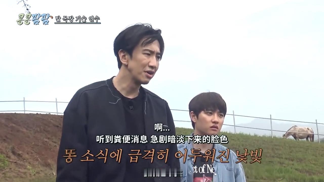 哈哈哈哈哈哈哈哈，豆豆农场给我笑死了，李光洙他们来到农场之后（养马的）却被告知要