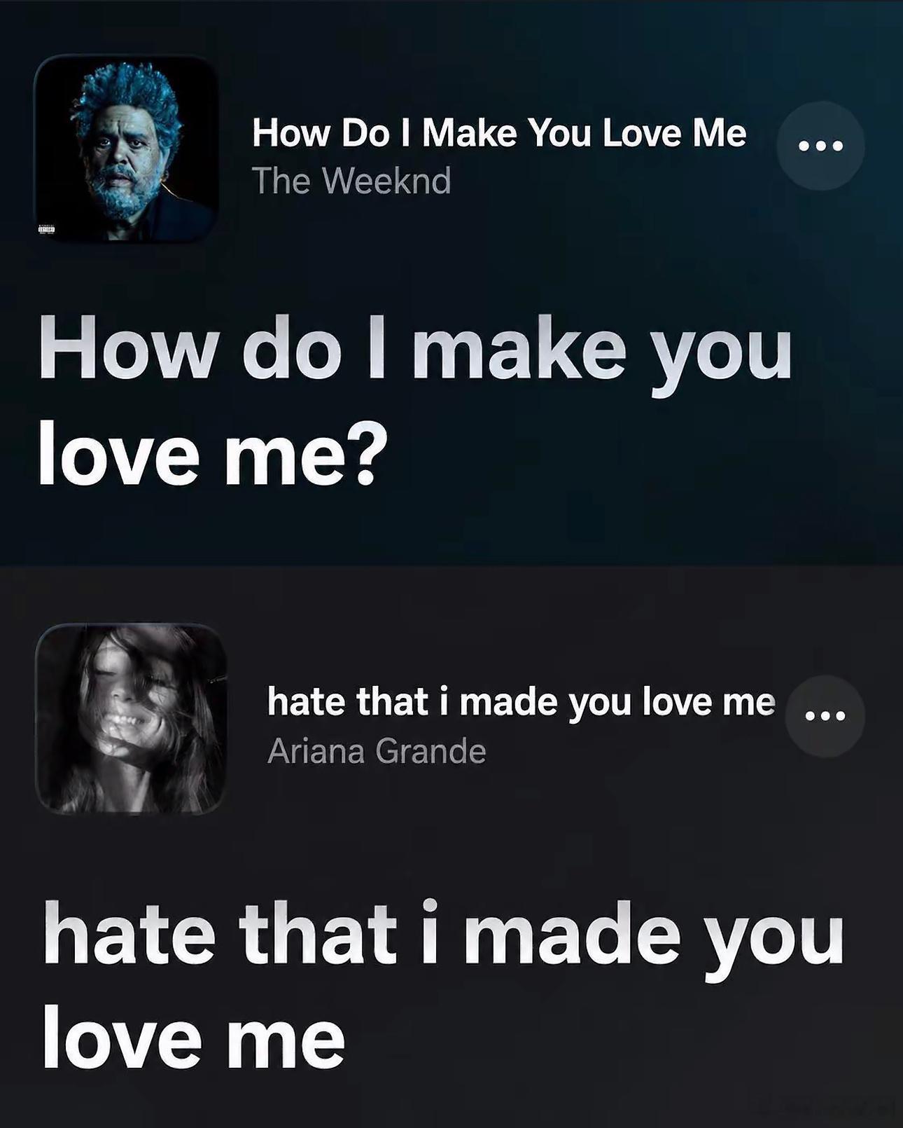 * 