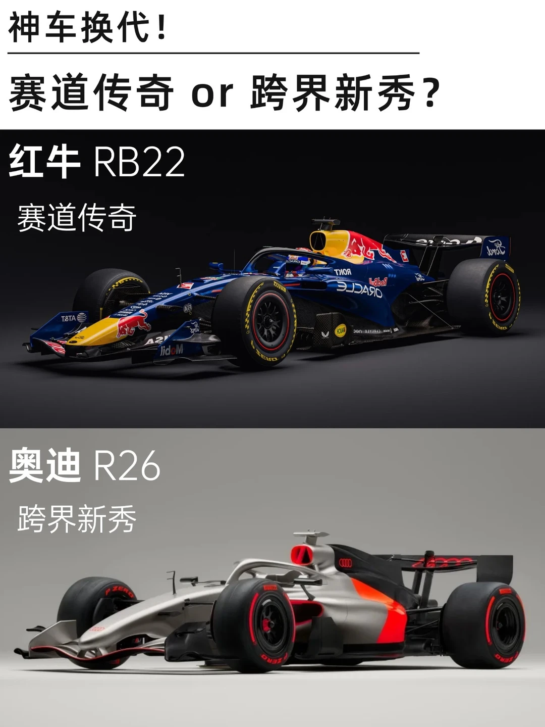 F1|奥迪R26首秀！挑战红牛，期待表现