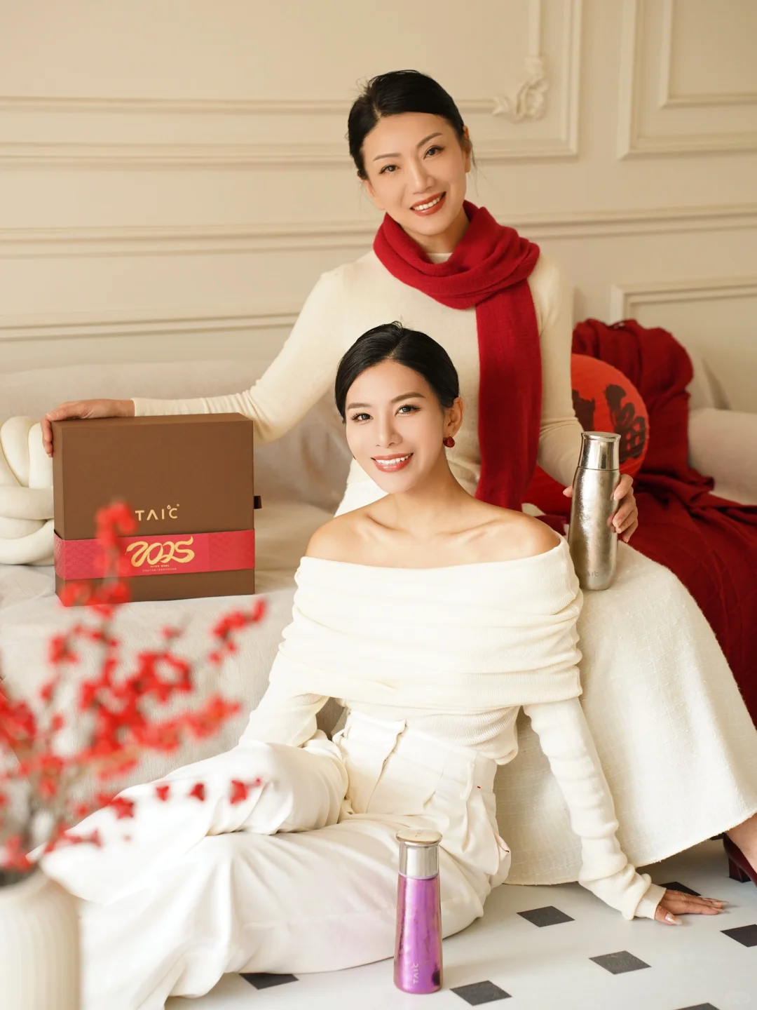 和妈妈的新年｜彩启新春，财运🈵杯