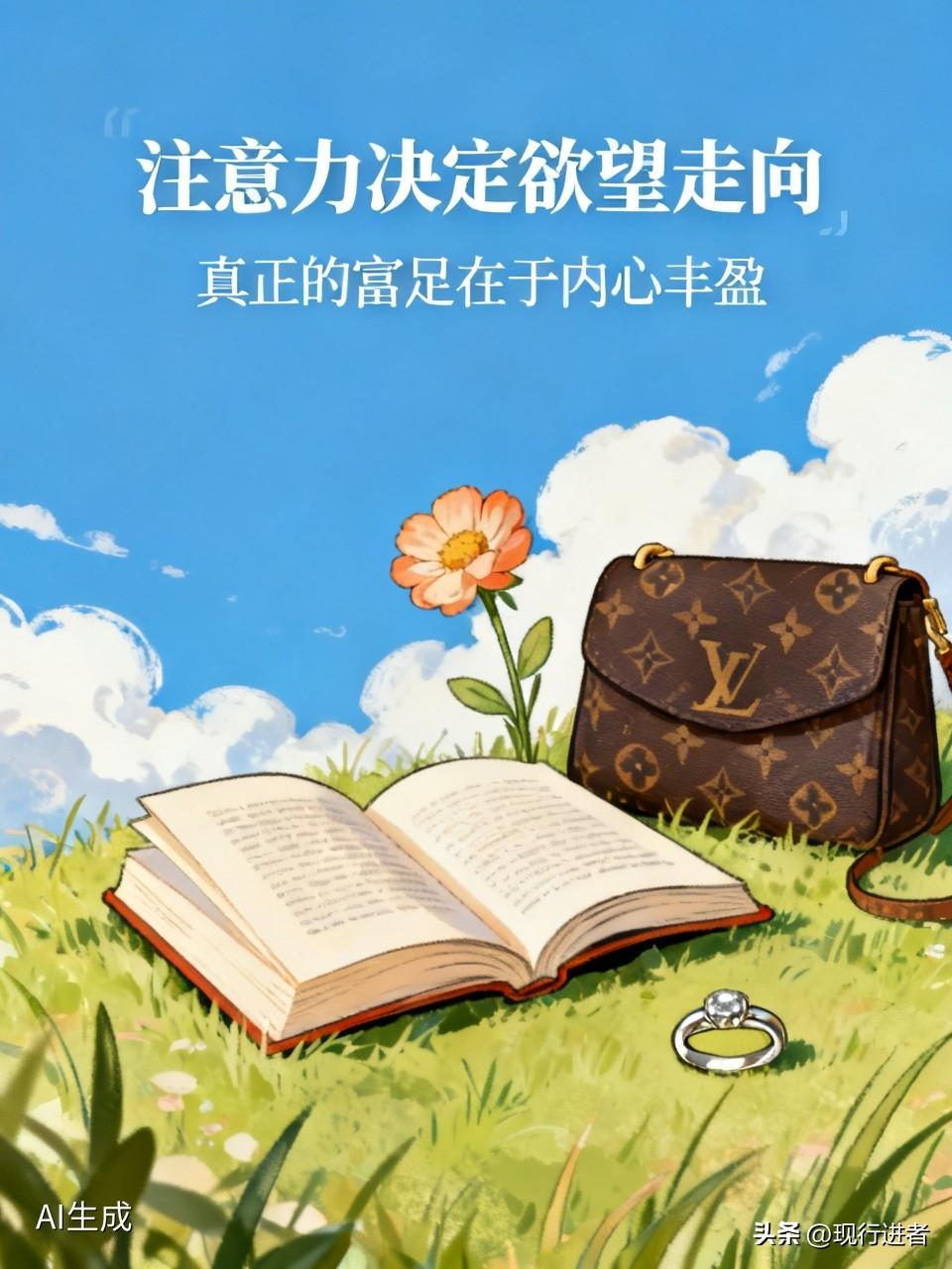 注意力决定欲望的走向。当你全神贯注于阅读时，手机的品牌便不再重要；当你沉醉于自然