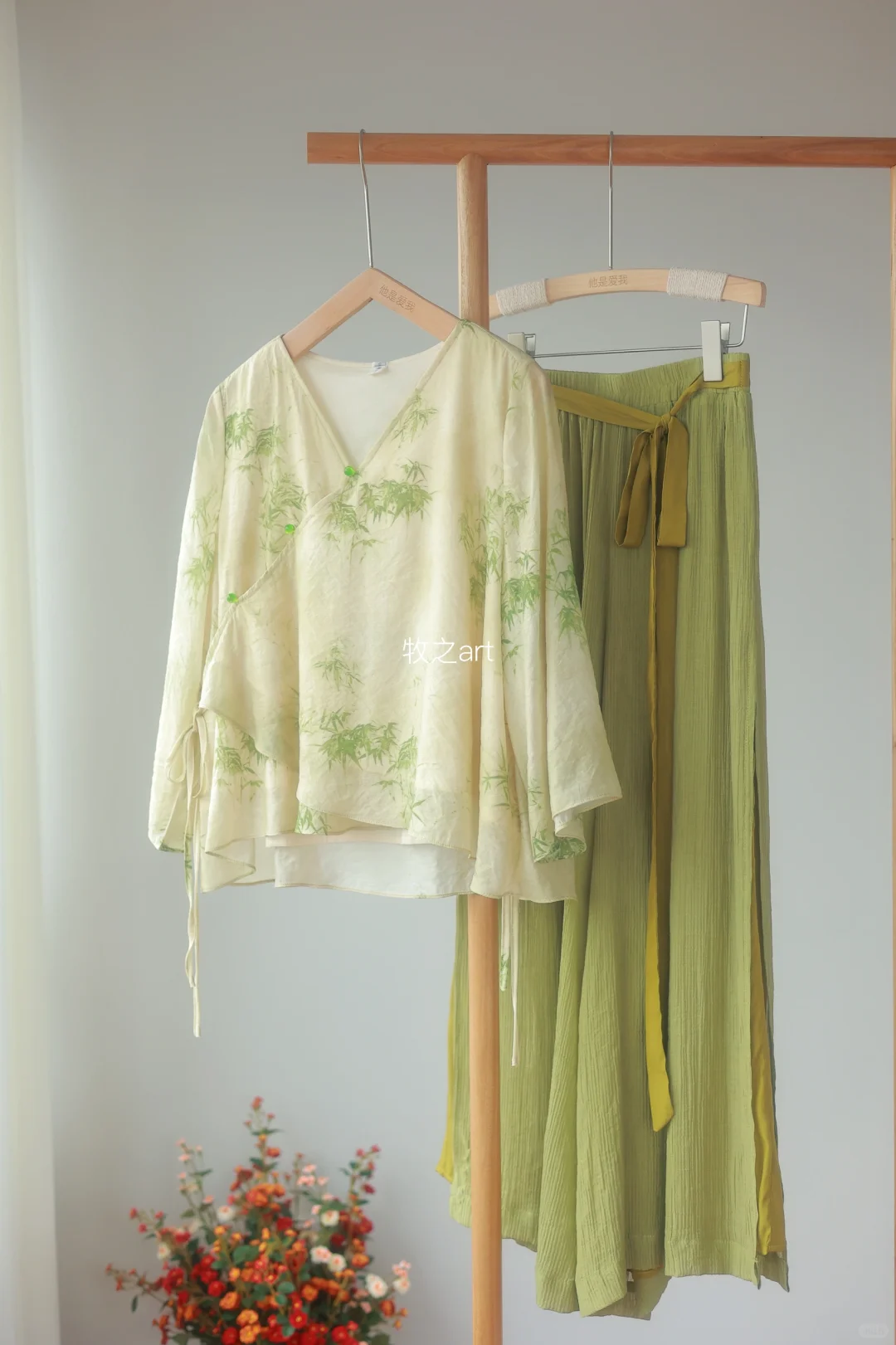 云窗竹｜新中式清冷感上衣