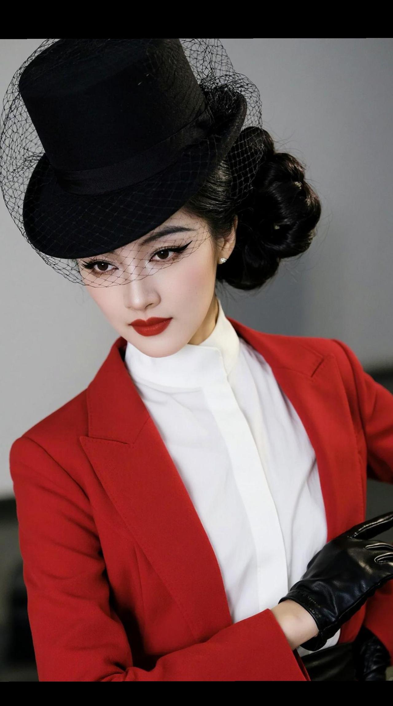 AI哥特风硬照 随变ai随便玩 高级感穿搭 时尚大片 又美又飒