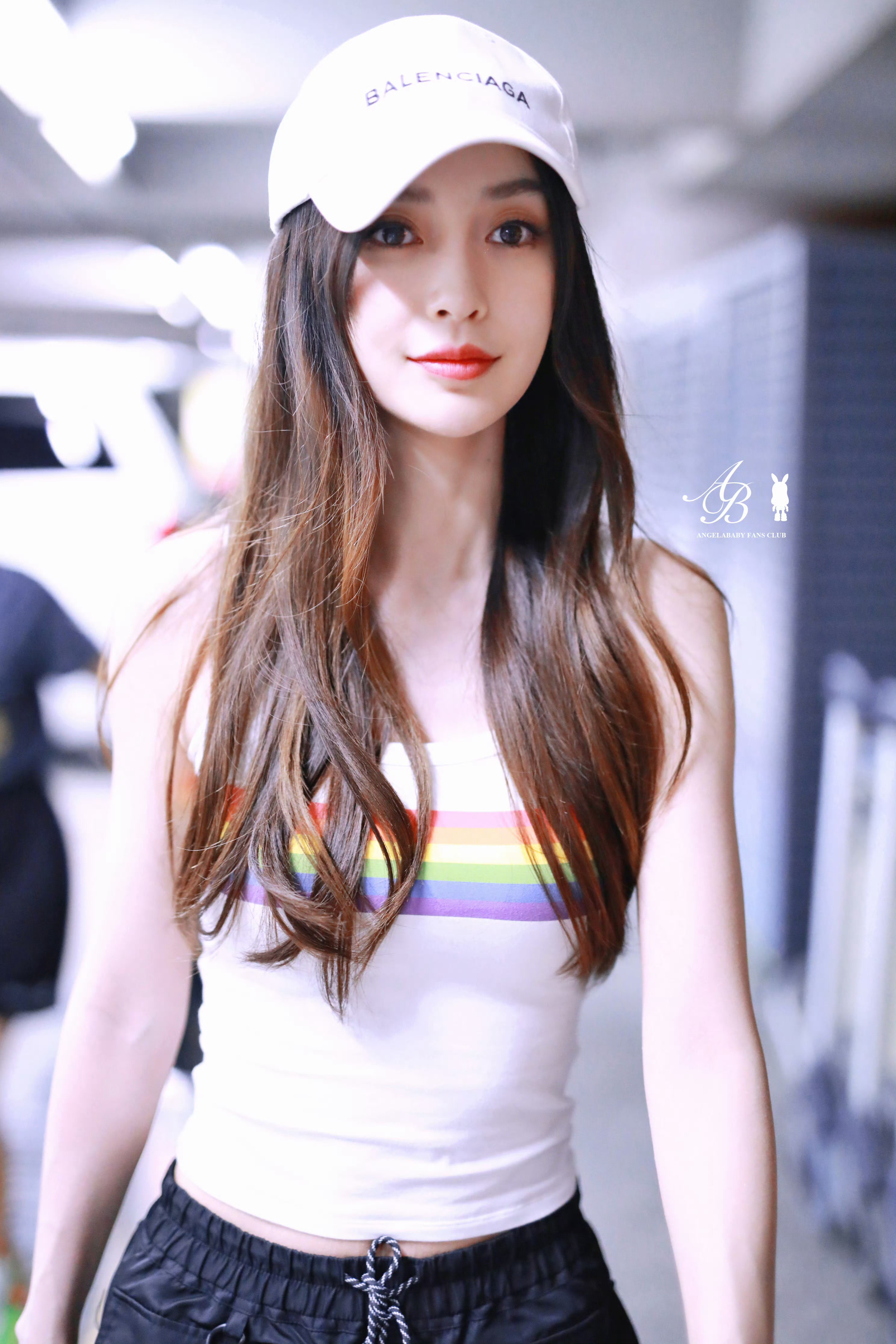 漂亮的机场图angelababy 好想念