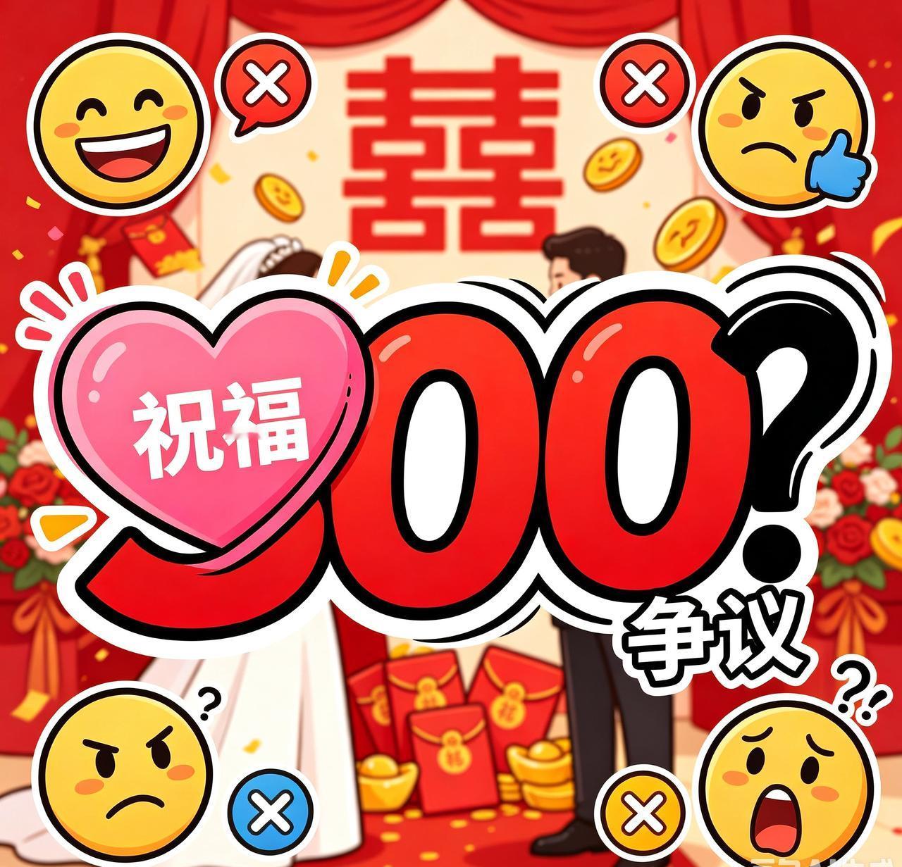 婚礼可以随300元礼钱吗?

婚礼随300元礼钱，真的拿不出手吗？
 
婚礼随礼