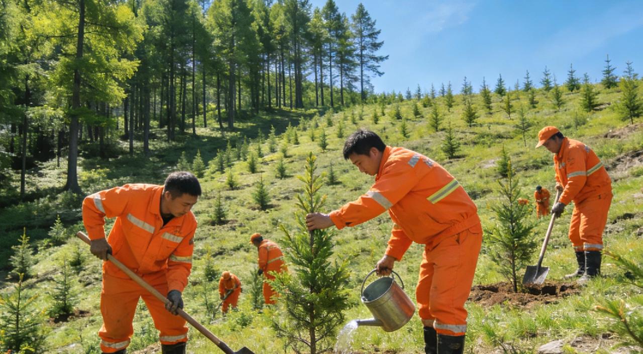 大兴沟林业局：以“林”为笔，全员上阵书写生态答卷

       春风拂绿，正是