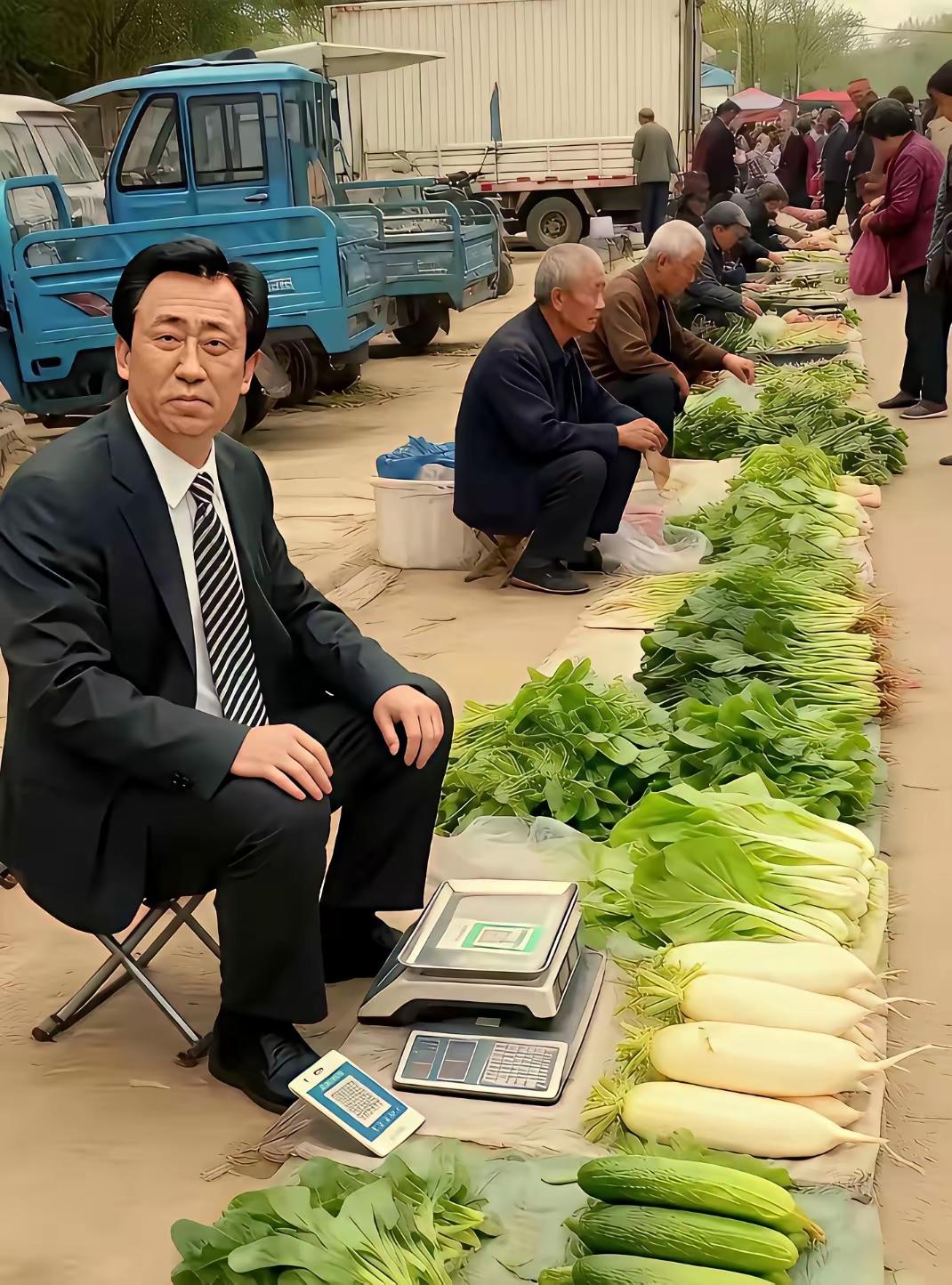 卖菜吧，平平凡凡地过日子多好呀！